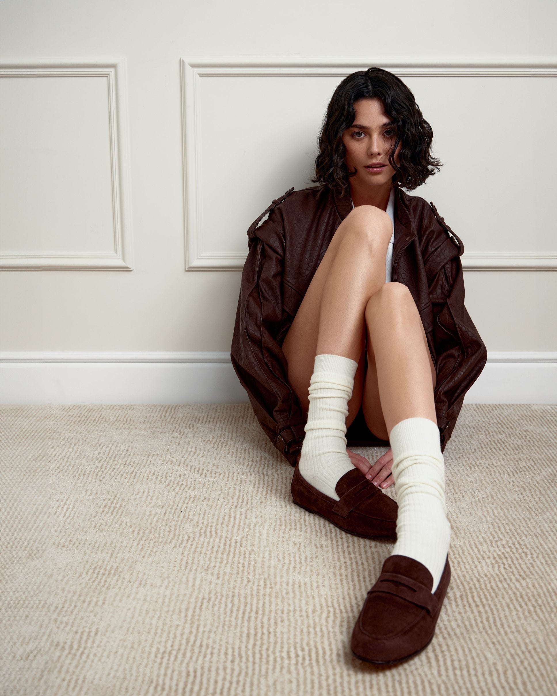 Лоферы Farley Chocolate