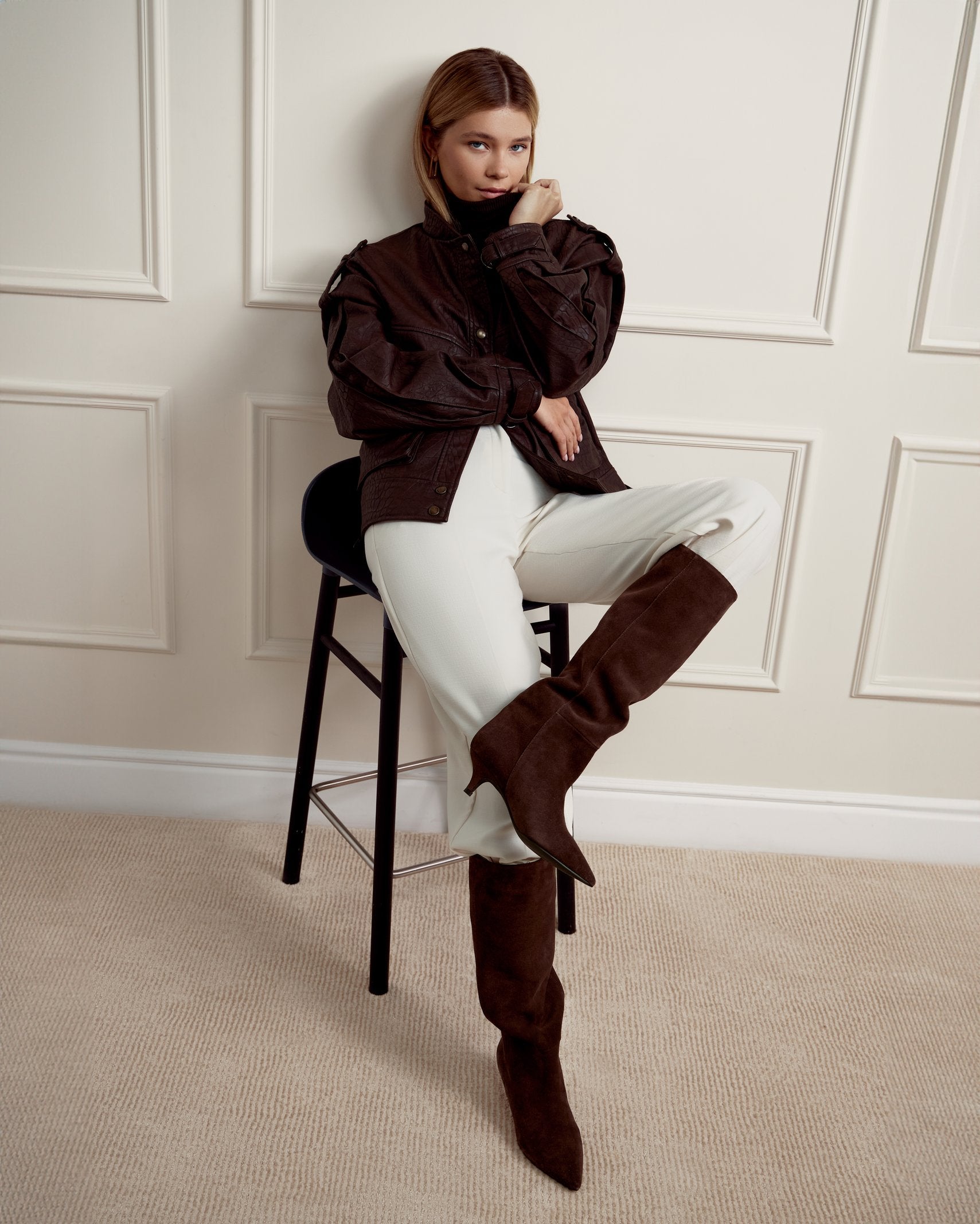 Сапоги Brigitte Chocolate