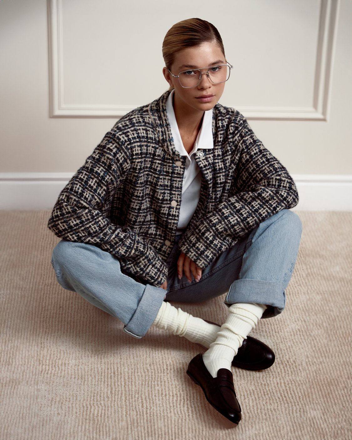 Лоферы Farley Leather Black