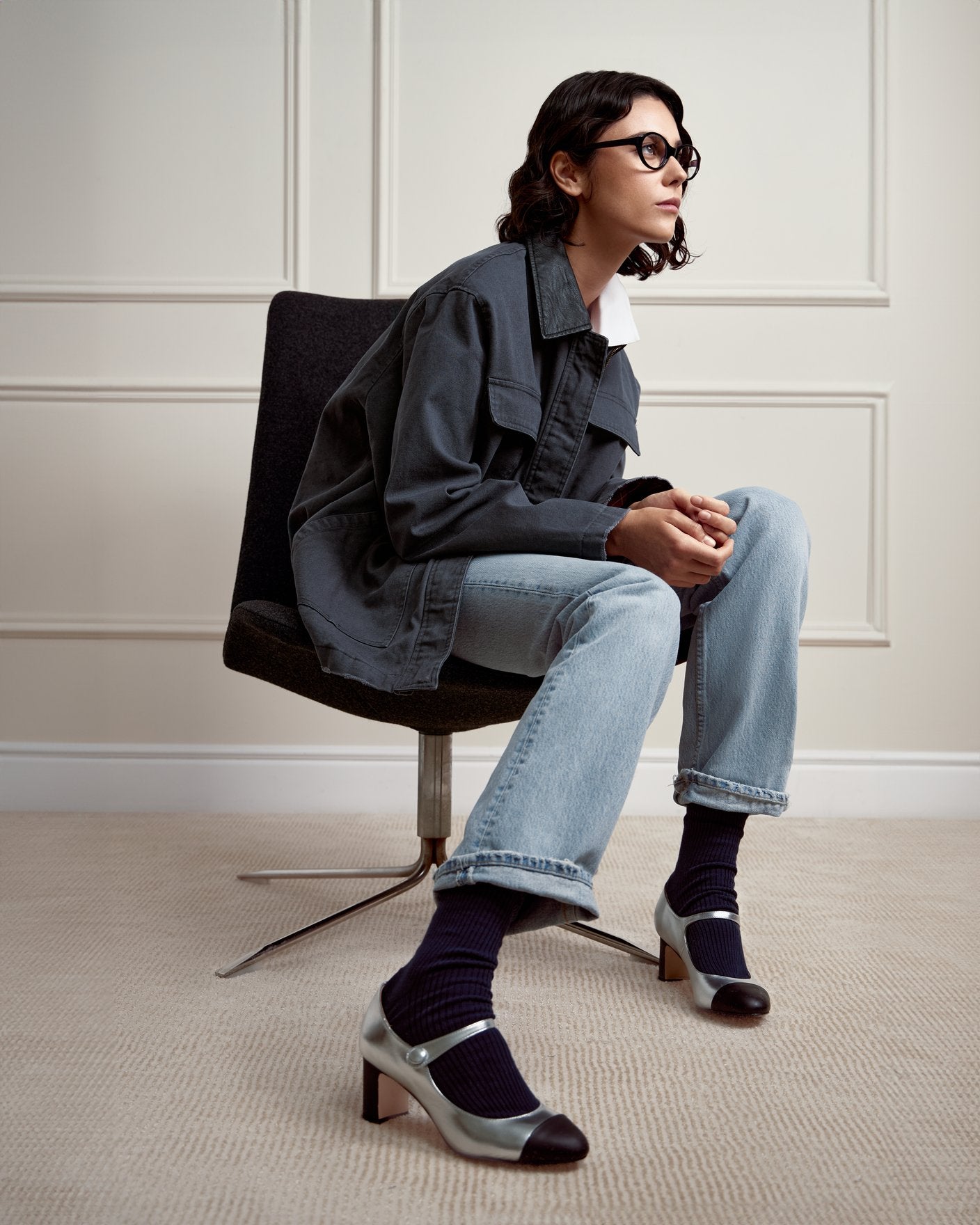 Туфли Gemma 2.0 Silver/Black