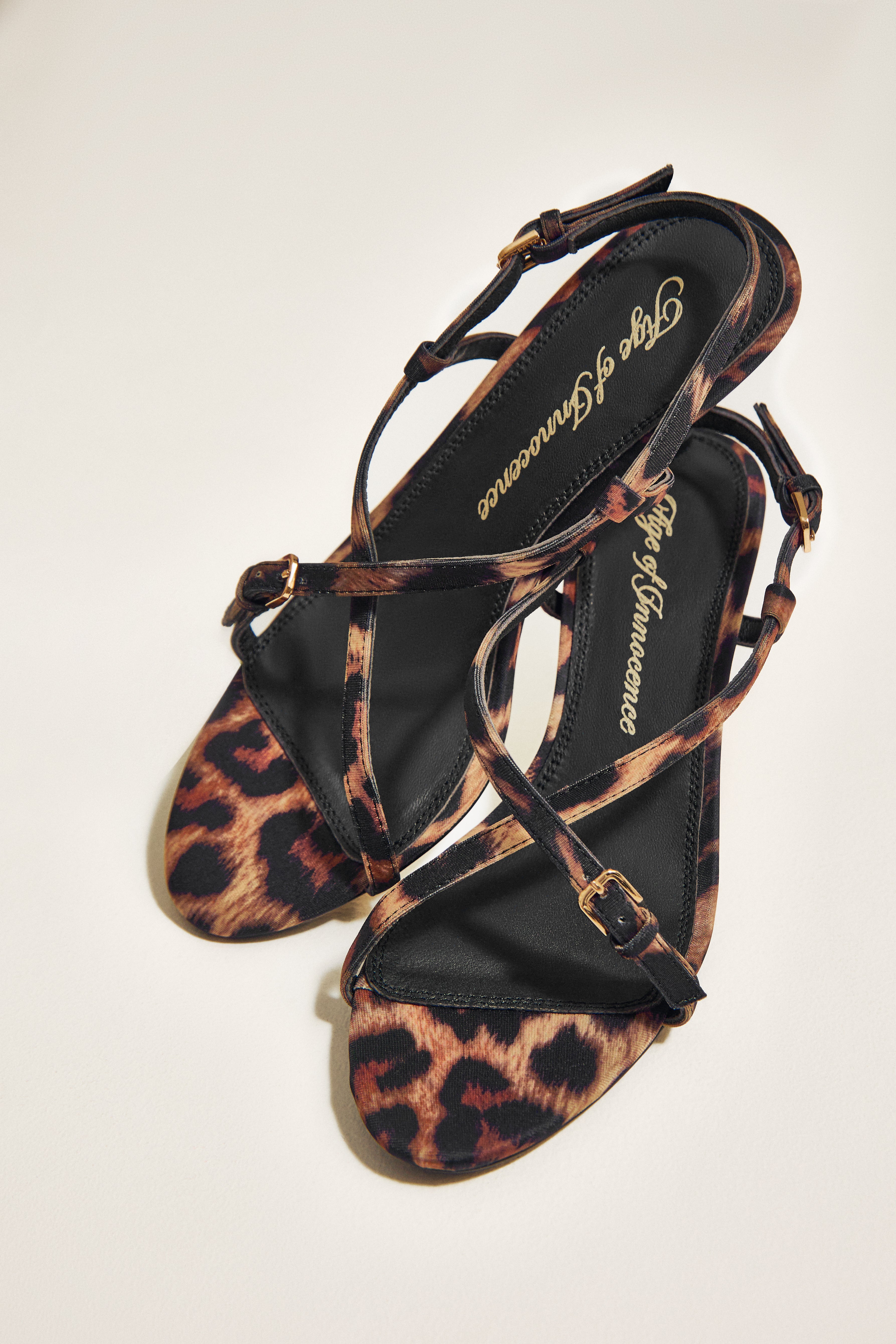 Босоножки Janette Animal Print