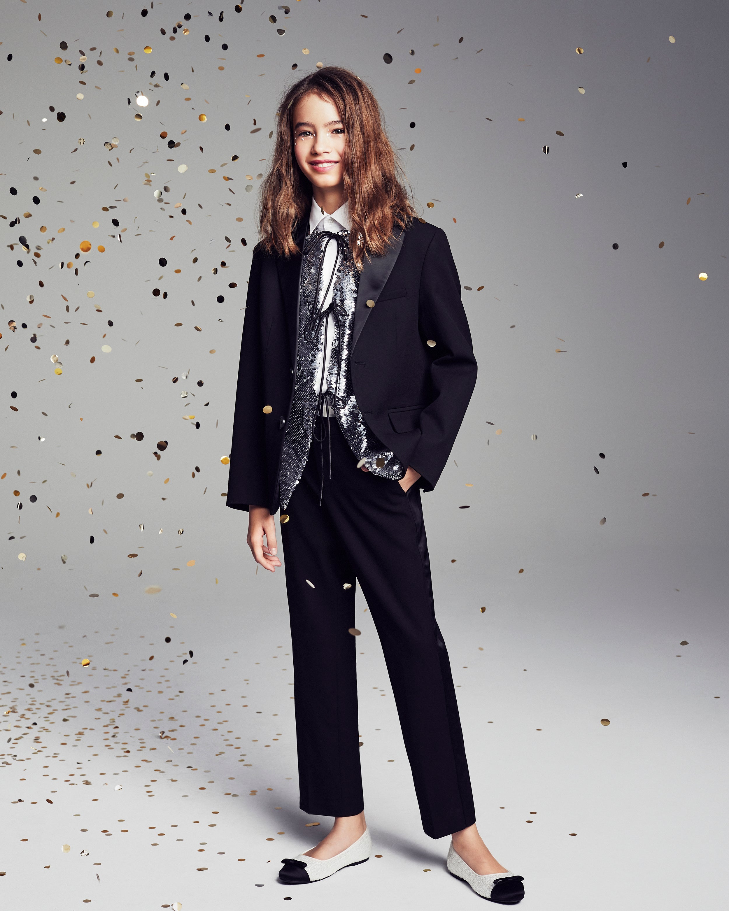 Туфли Angelina White/Black