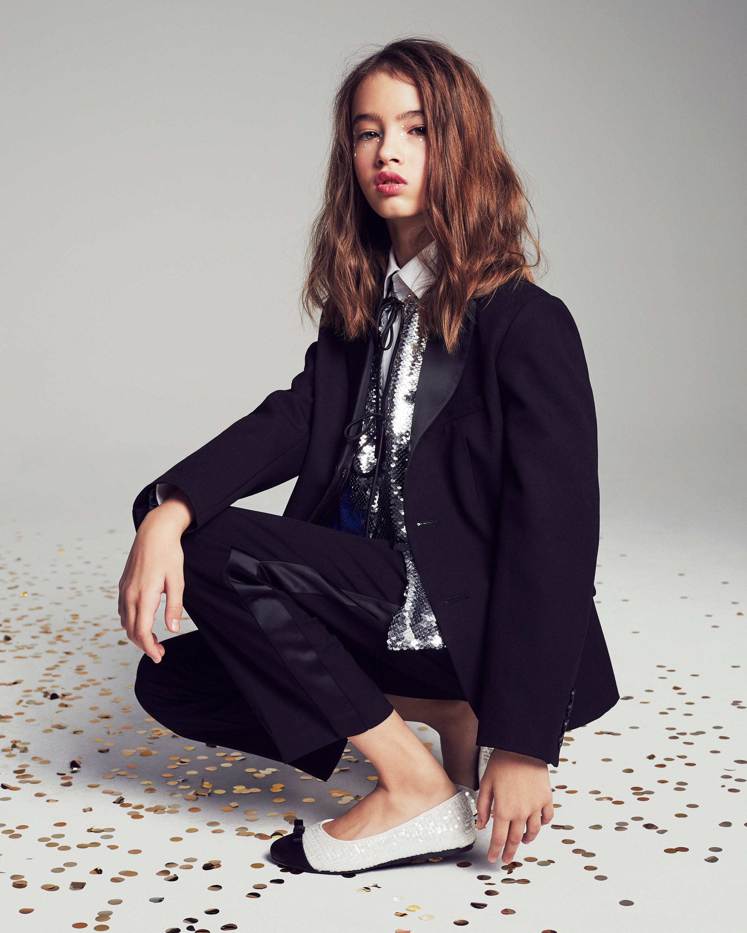 Туфли Angelina White/Black