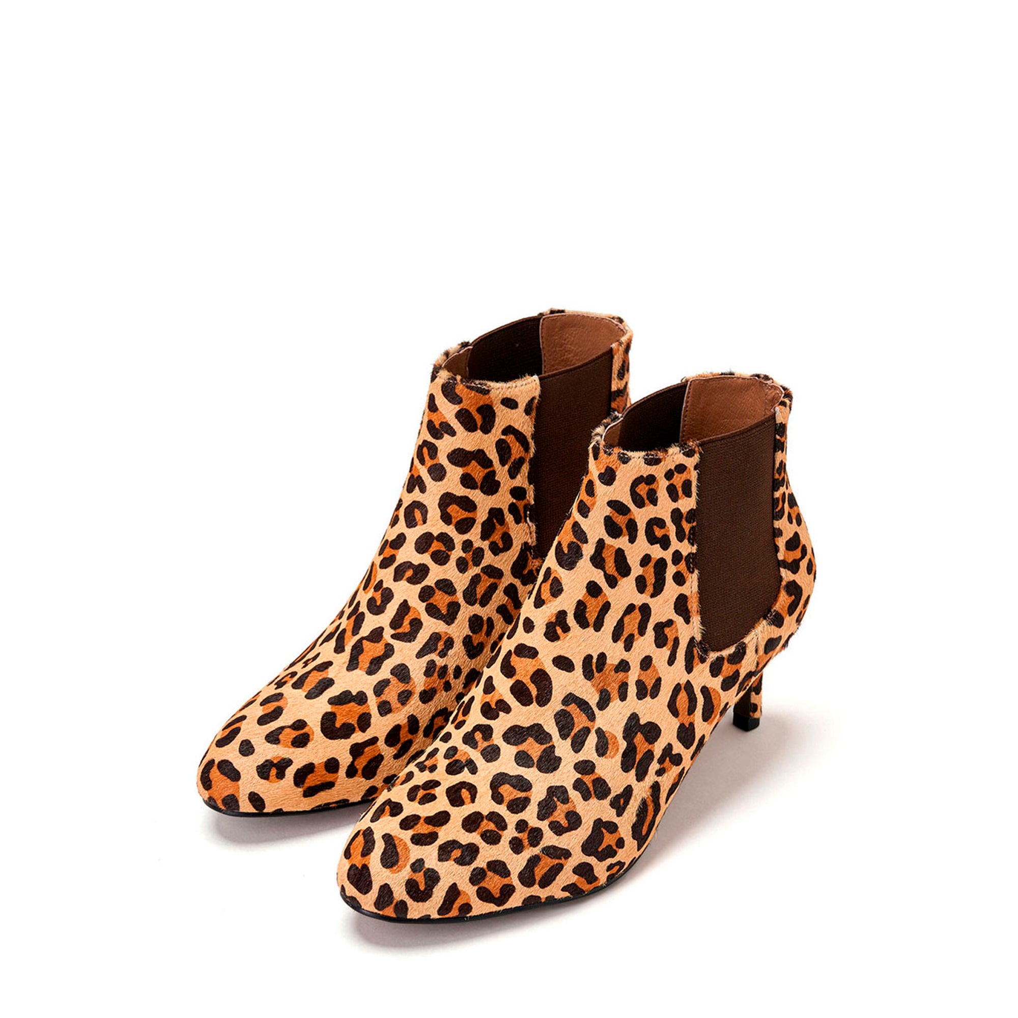 Ботильоны Animal Print