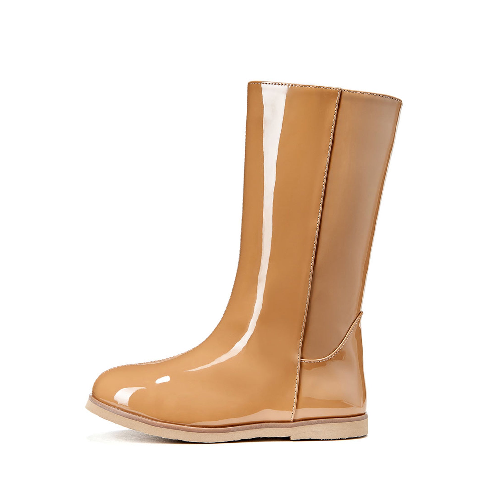 Сапожки Ann PU Beige