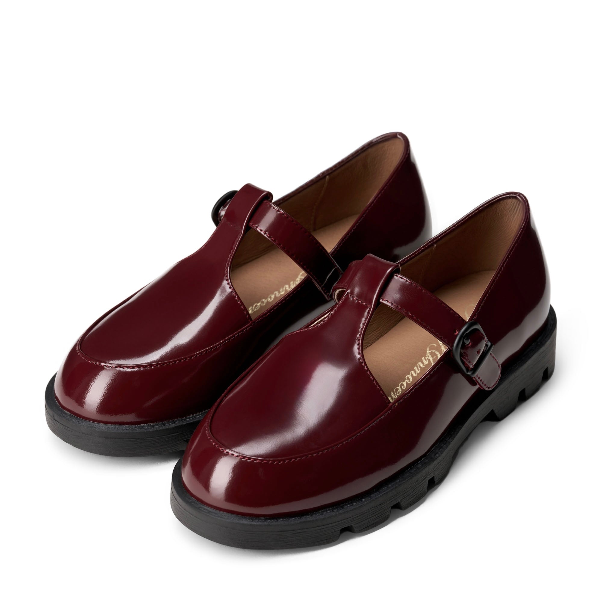 Туфли Berta Leather Burgundy