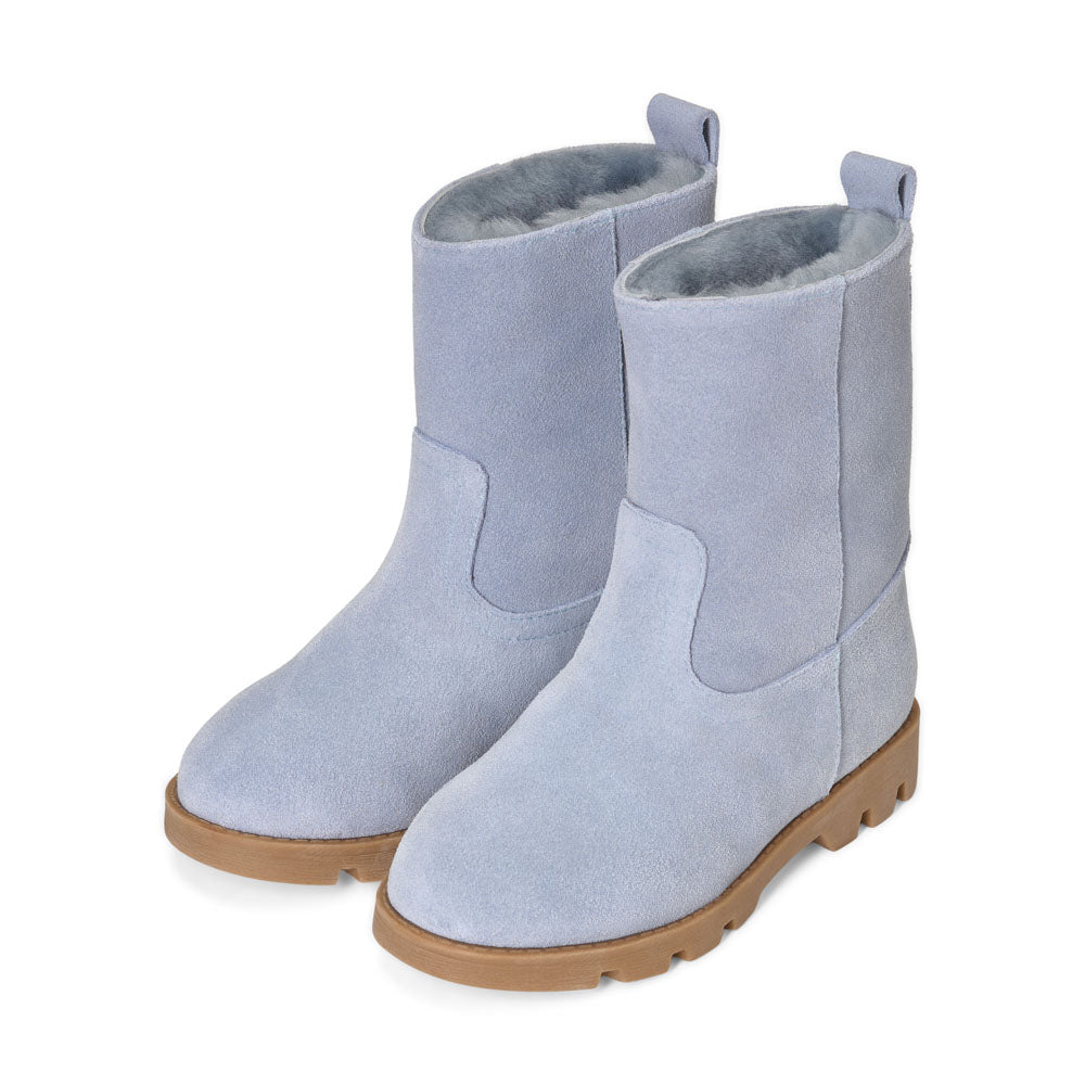 Сапожки Carine Suede Blue