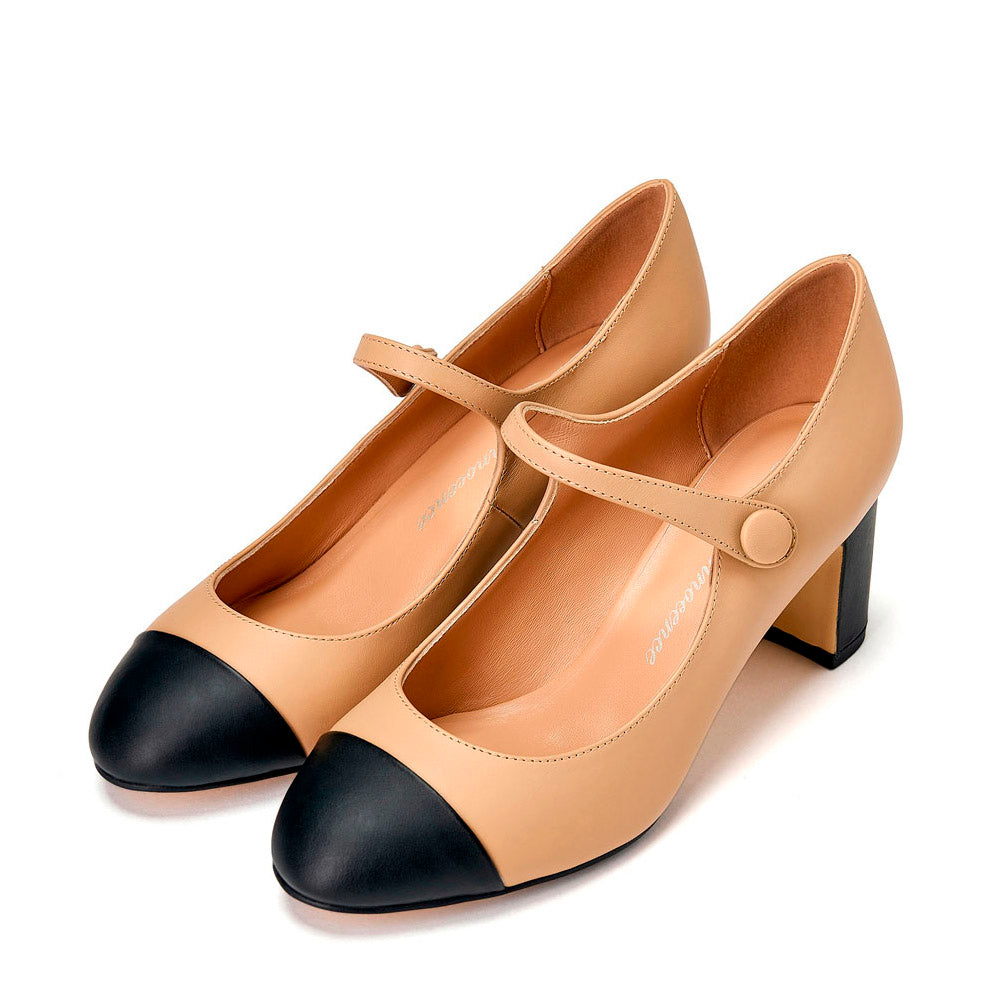 Туфли Gemma 2.0 Beige/Black