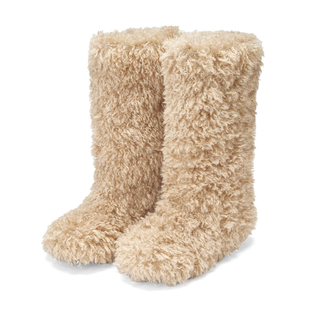 Сапожки Yuki High Beige