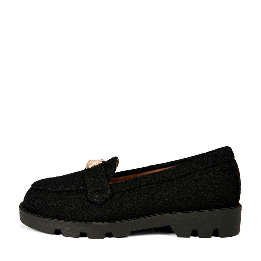 Лоферы Parker Wool Black
