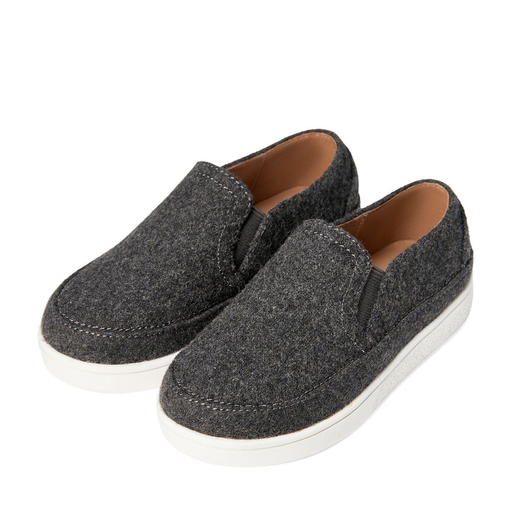 Слипоны Marty Wool Dark Grey