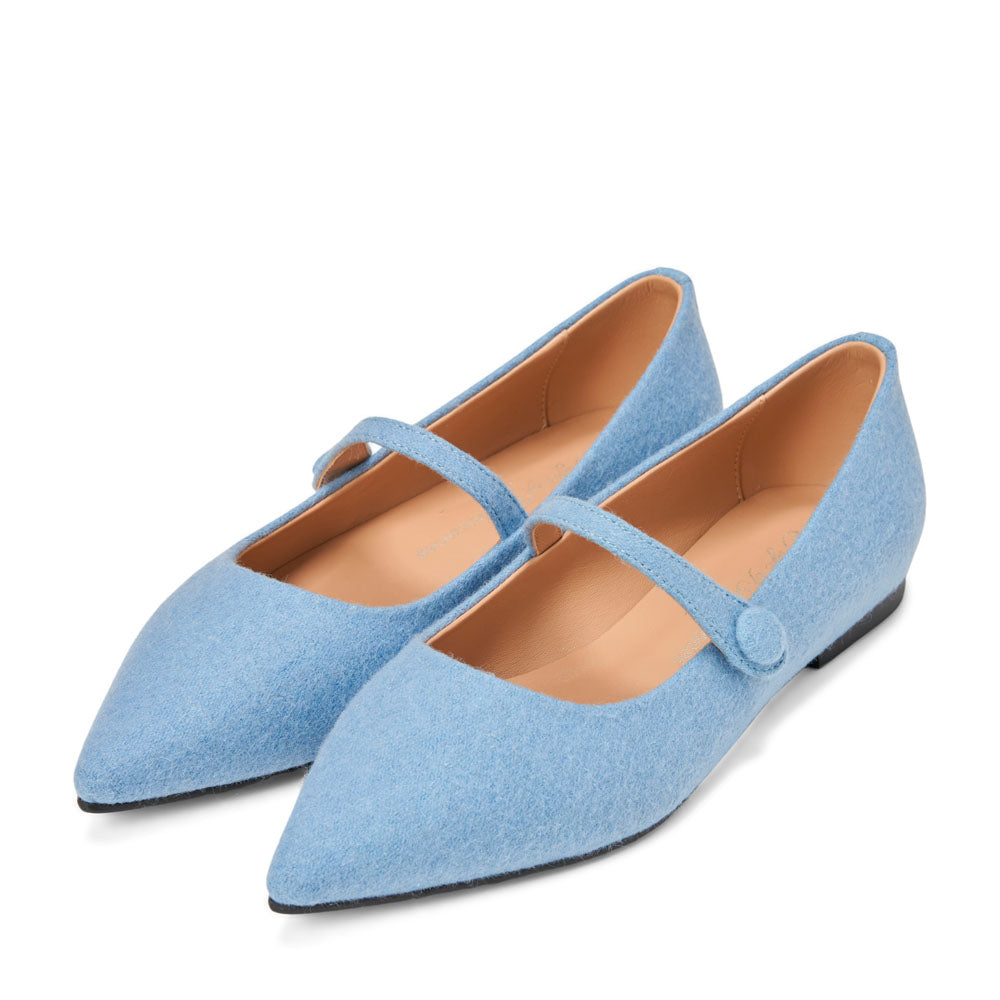 Туфли Thea Wool Blue