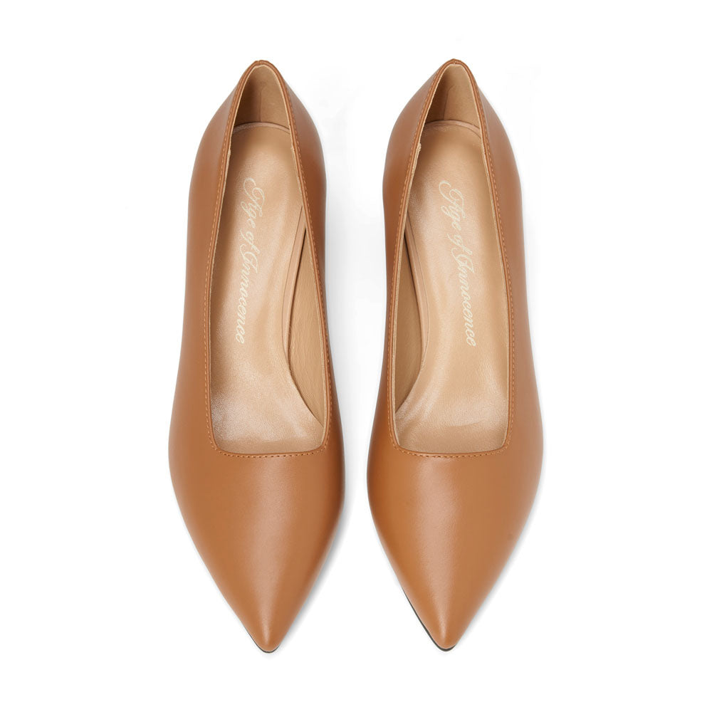 Туфли Andrea Leather Camel