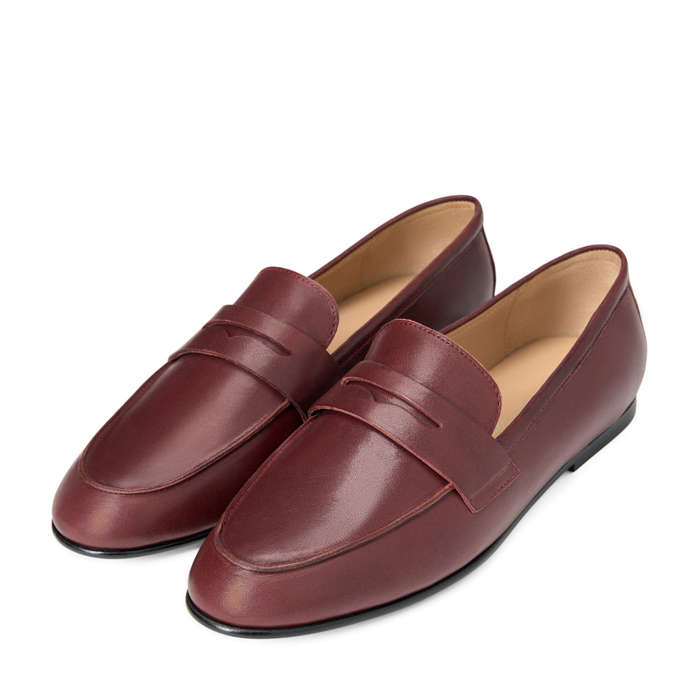 Лоферы Farley Leather Burgundy