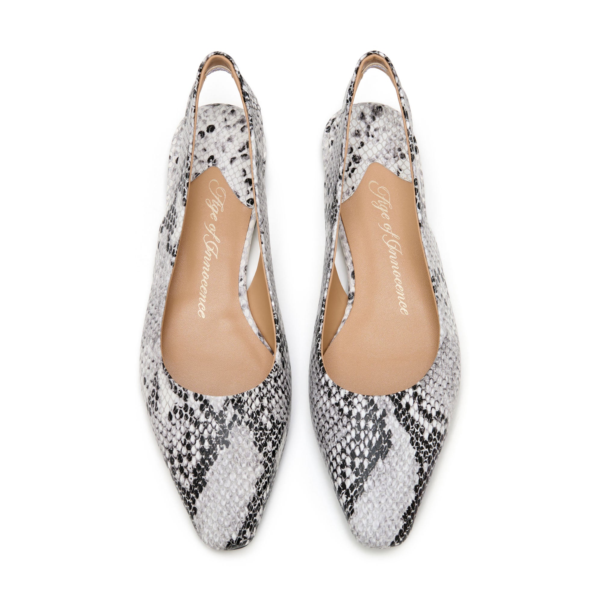 Туфли Remi Snake Print