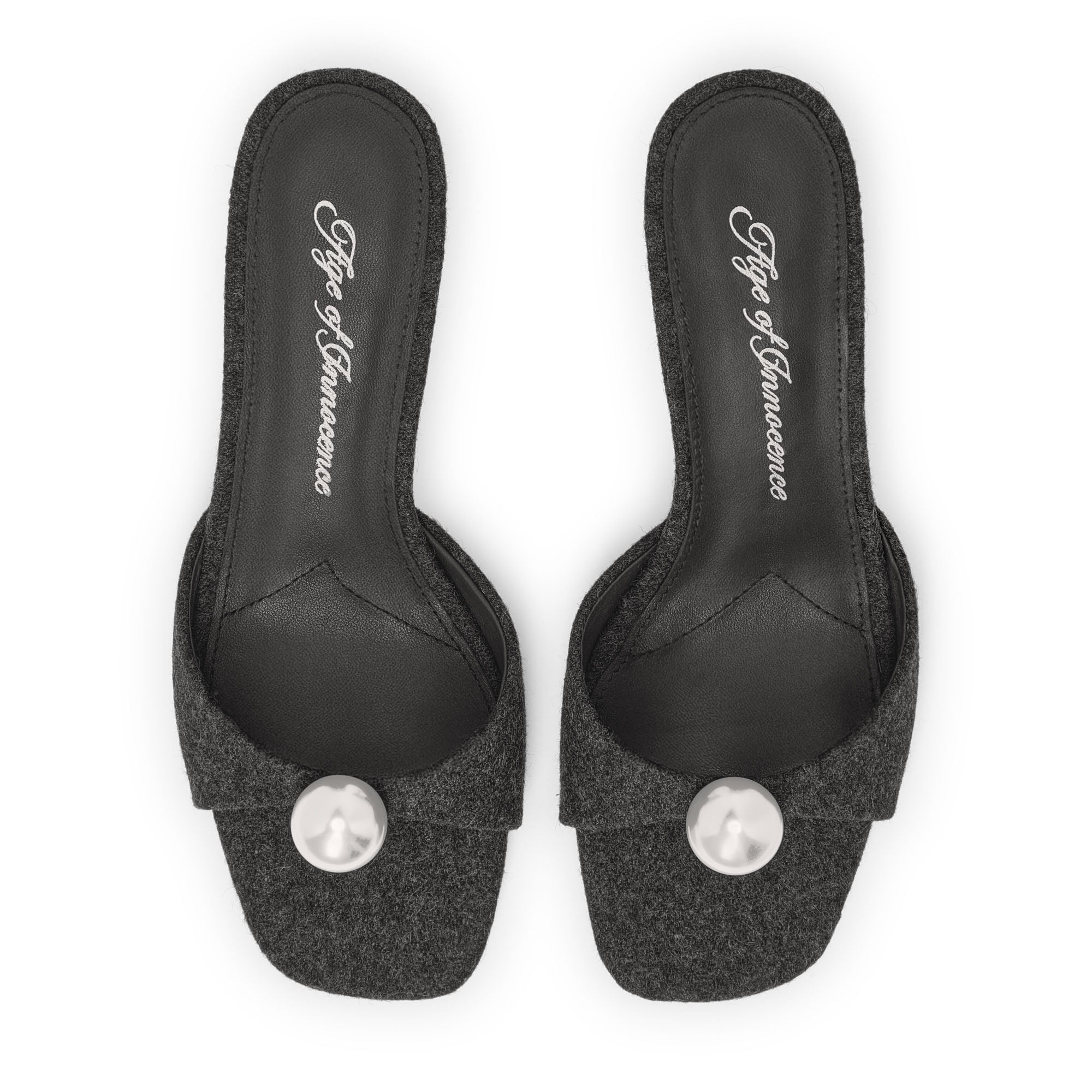 Мюли Sybil Wool Grey