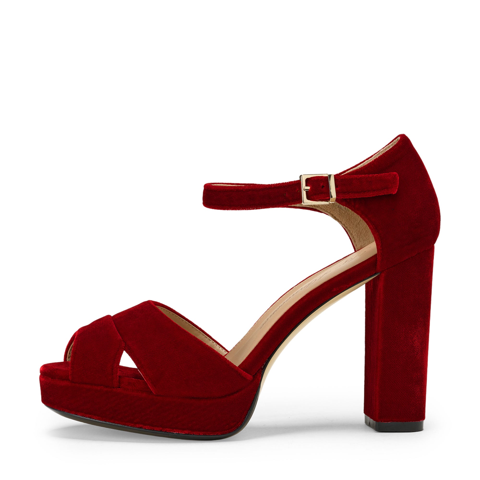 Туфли Dalia Velvet Red
