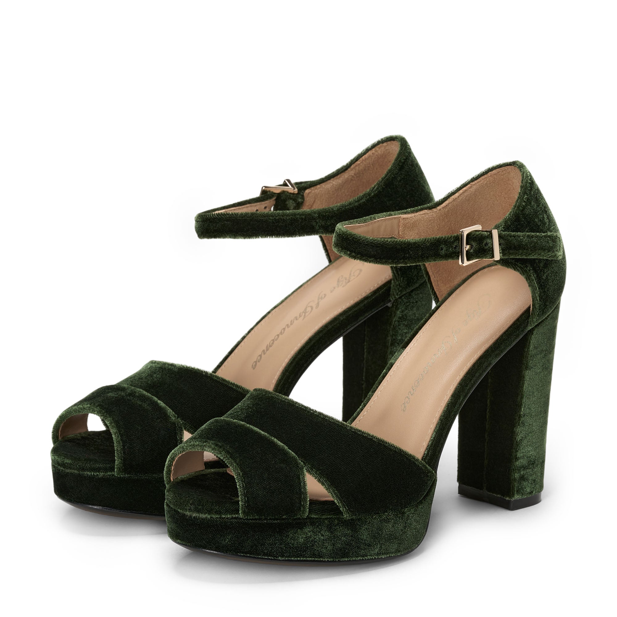 Туфли Dalia Velvet Green