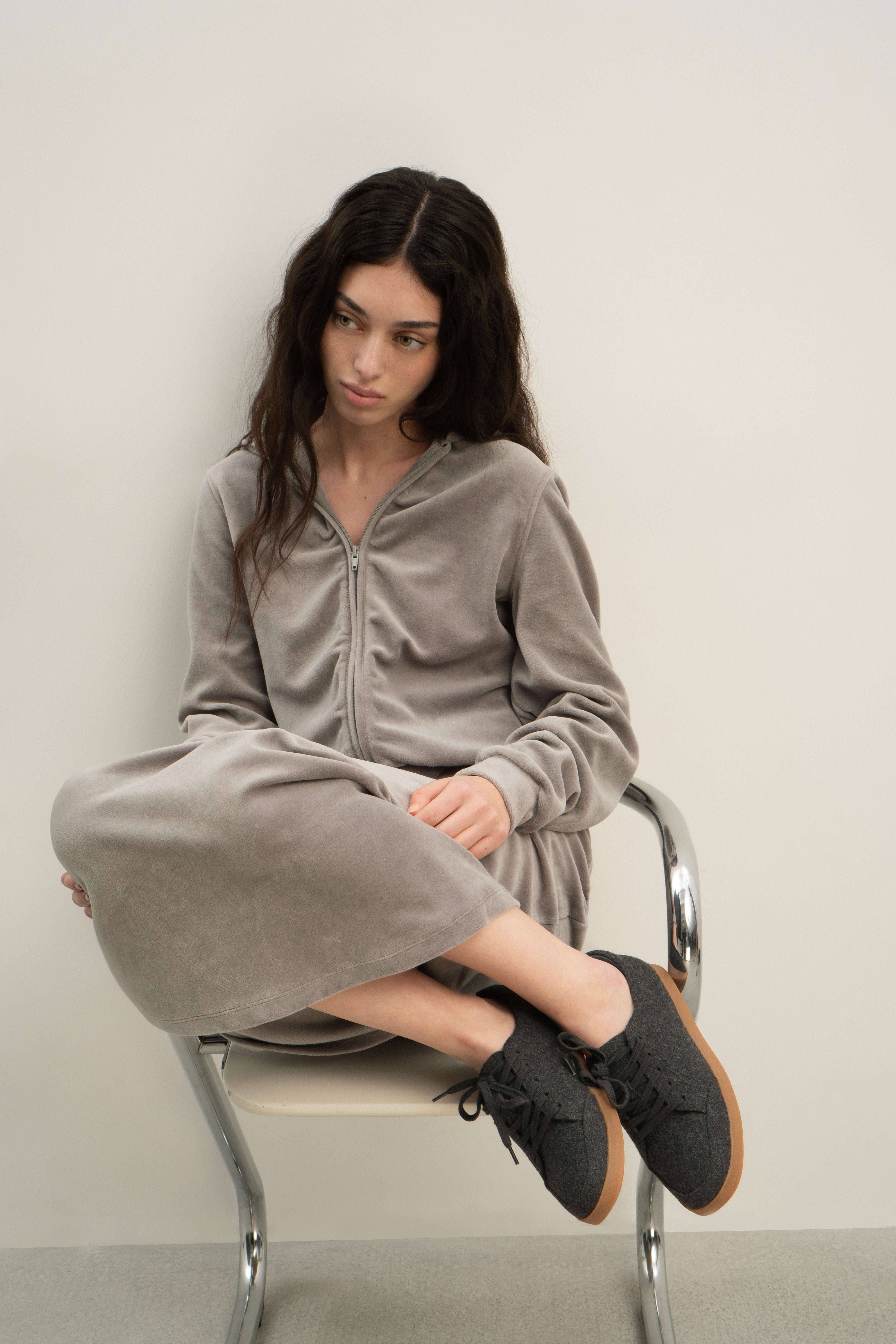 Кеды Nara Wool Grey