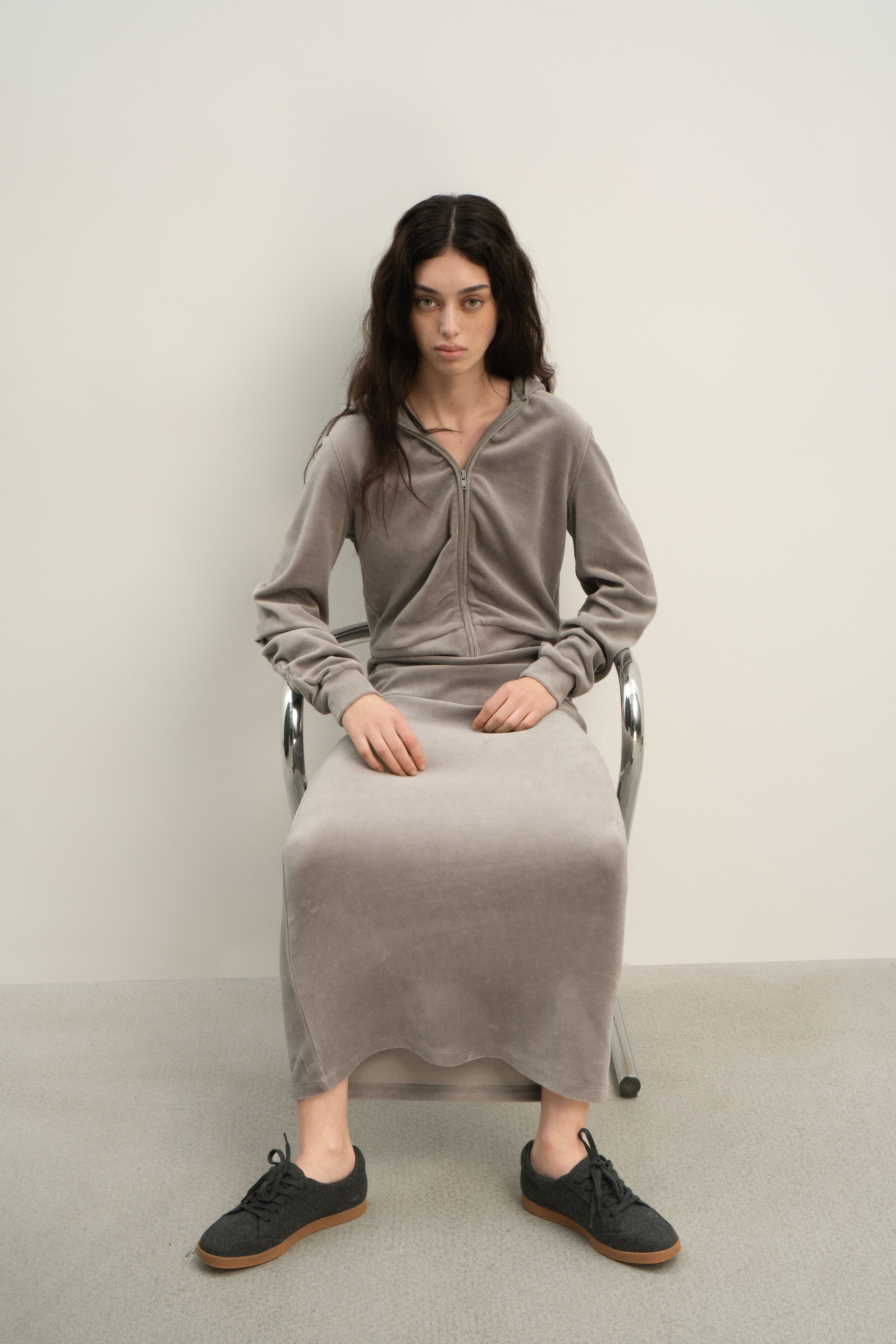 Кеды Nara Wool Grey