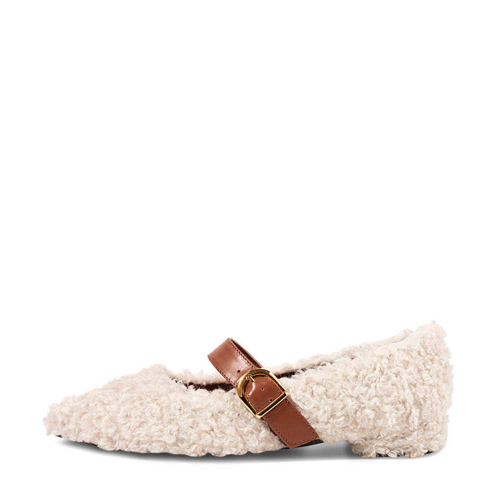 Туфли Buffy 2.0 White/Camel