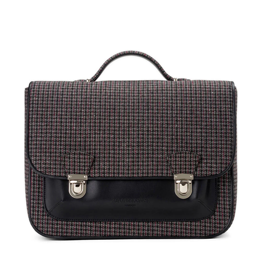 Портфель Boston Plaid Dark Grey