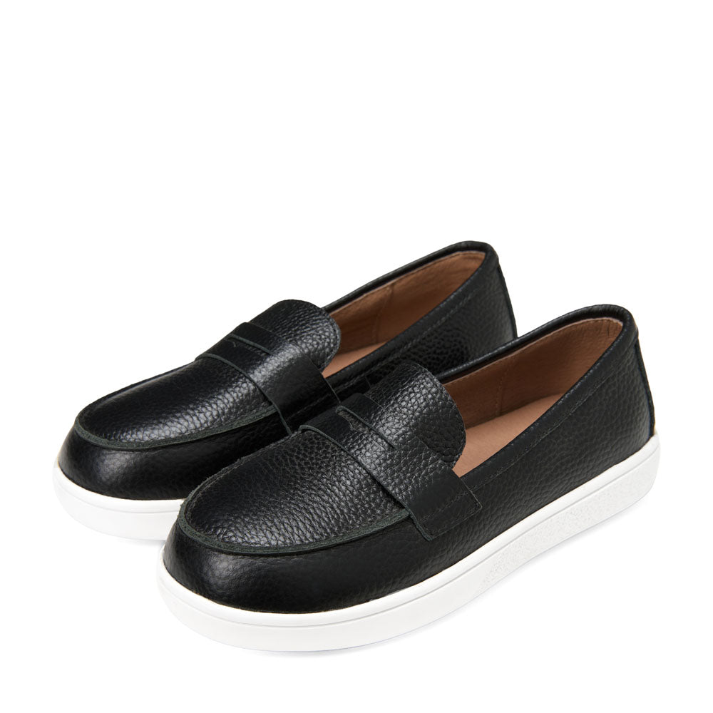 Лоферы Kirk Leather Black