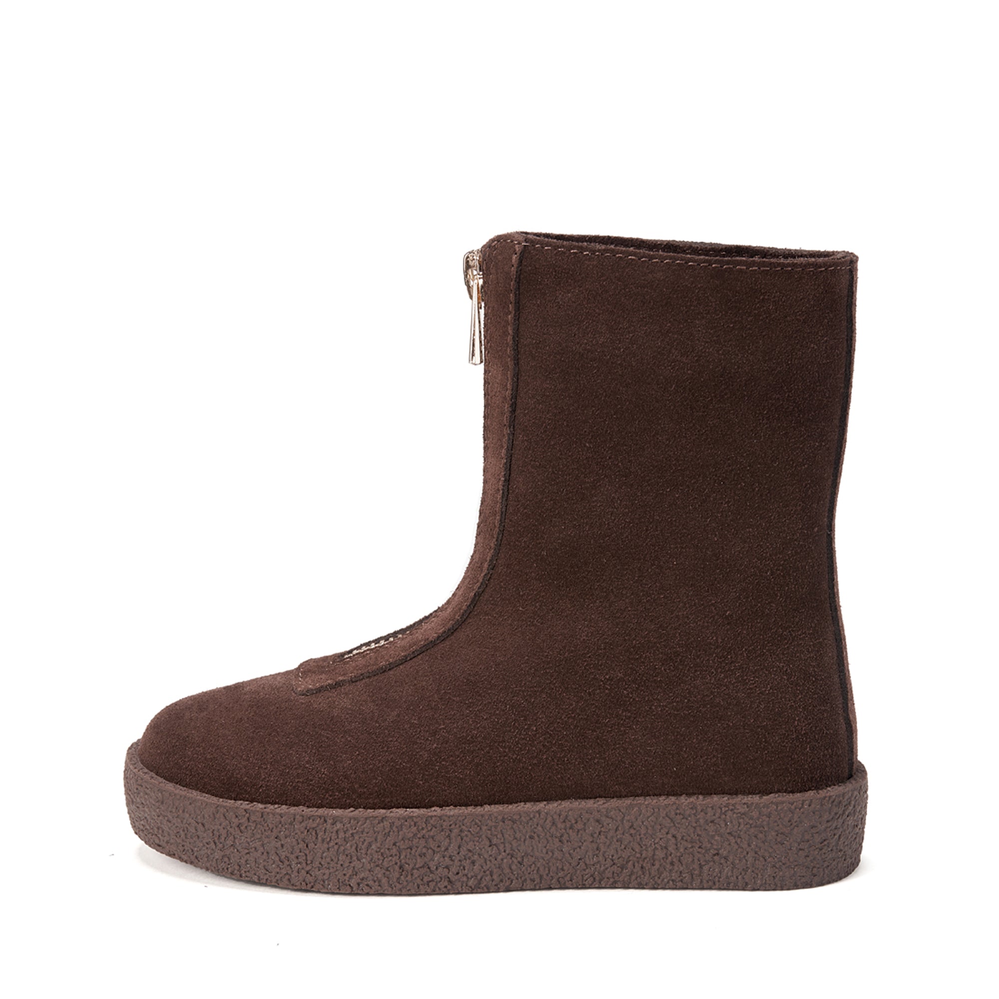 Сапожки Leah Suede High Chocolate