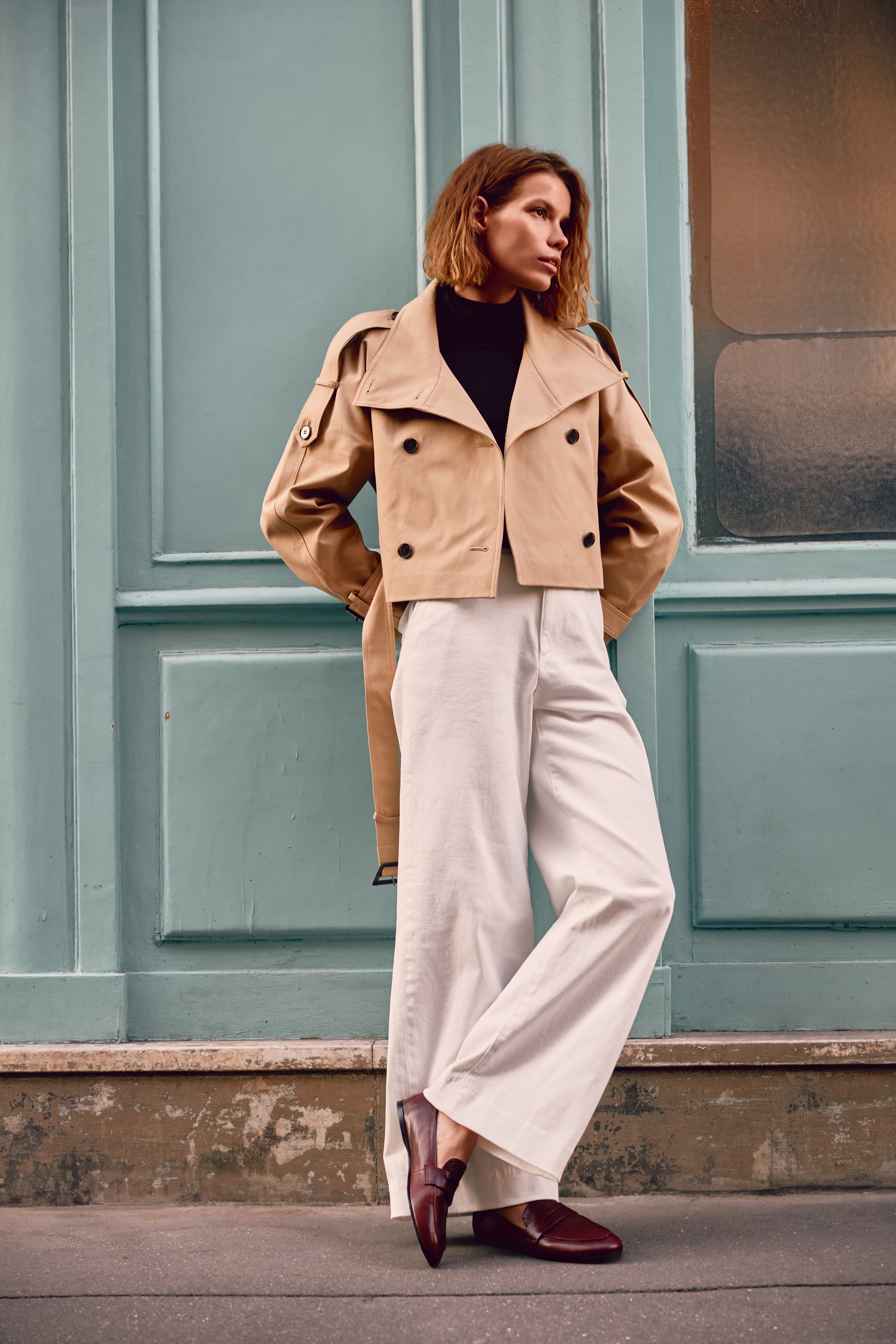 Лоферы Farley Leather Burgundy