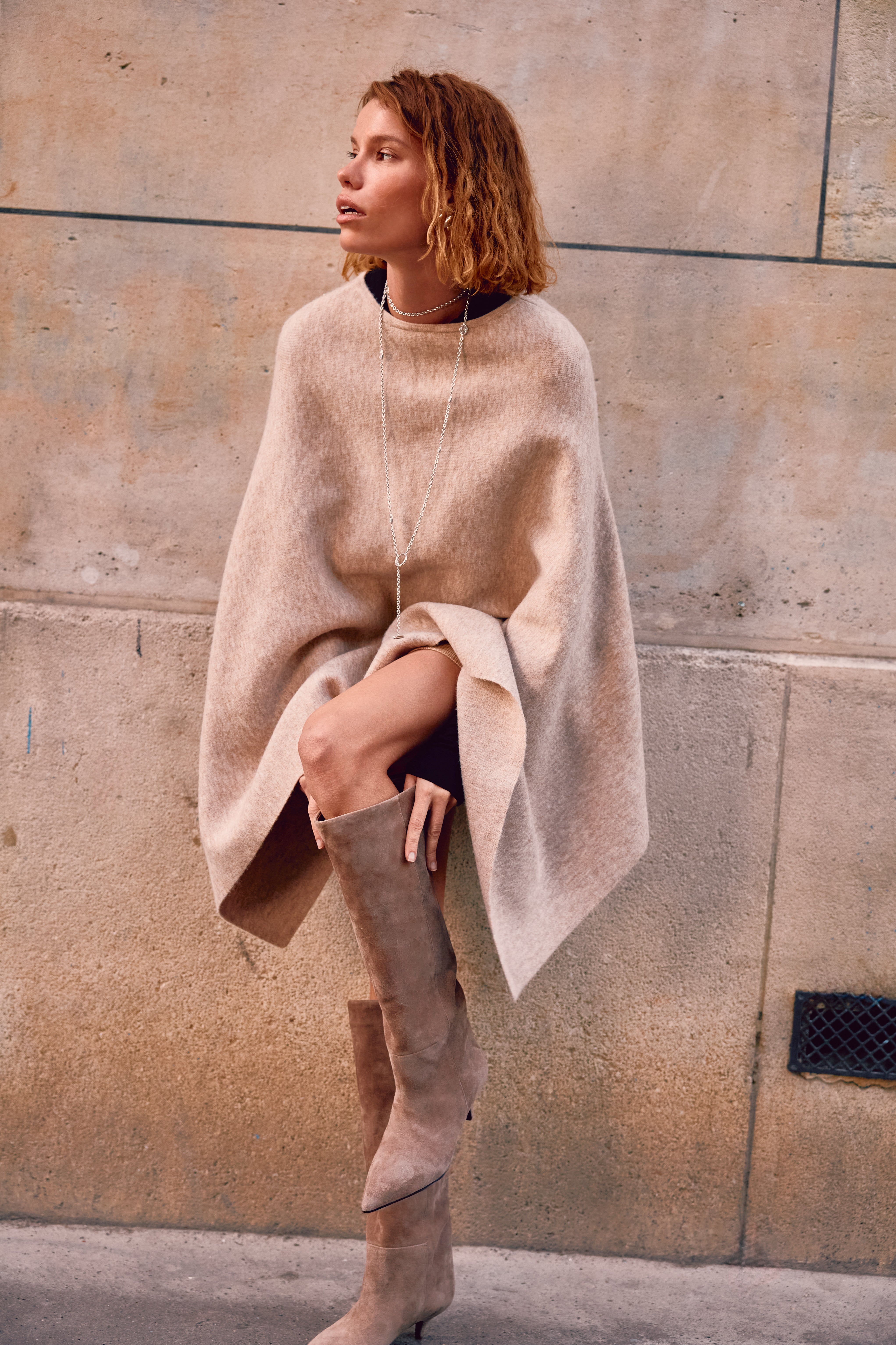 Сапоги Brigitte Beige