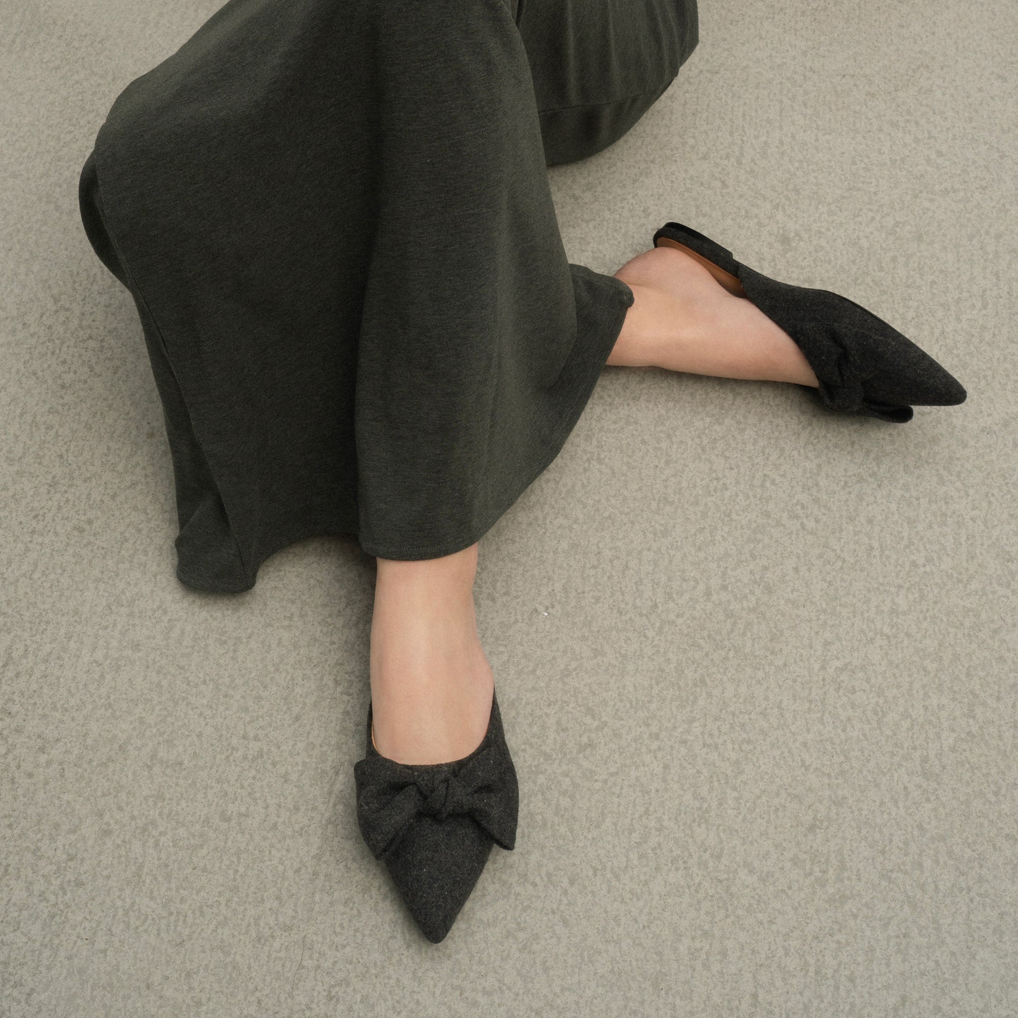 Мюли Monika Wool Grey