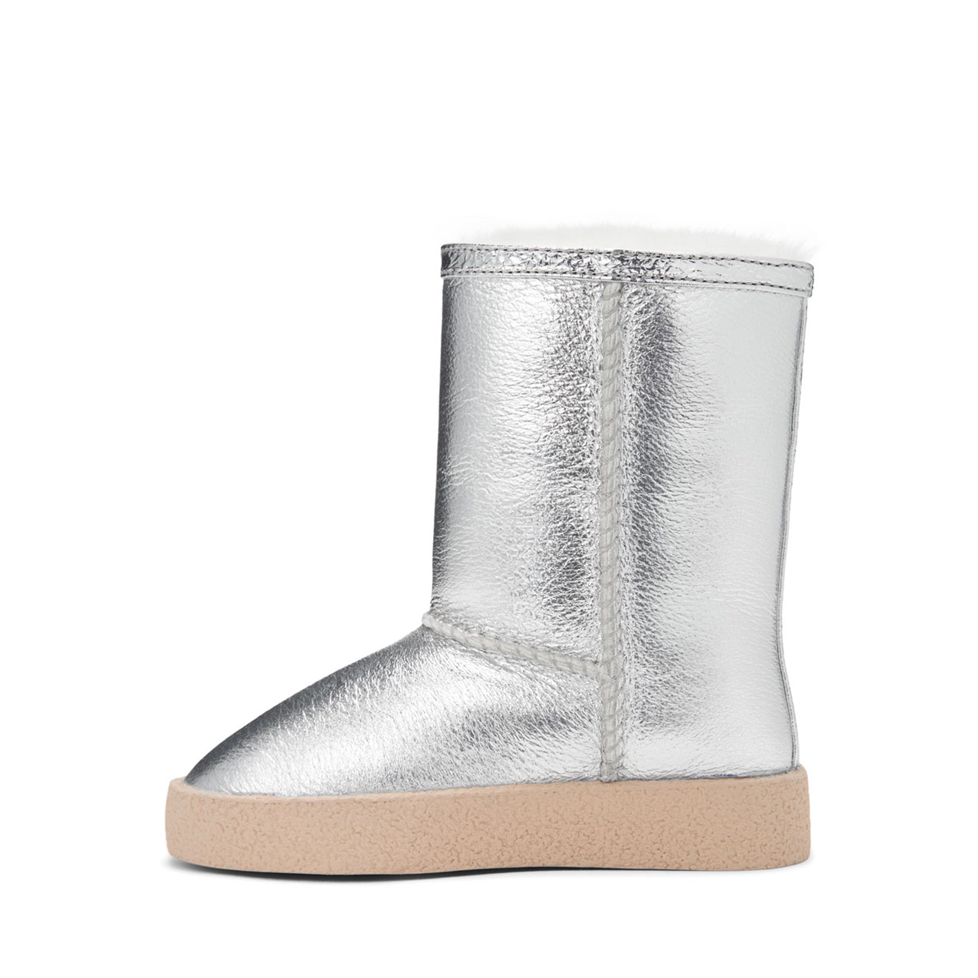 Сапожки Mara High Silver