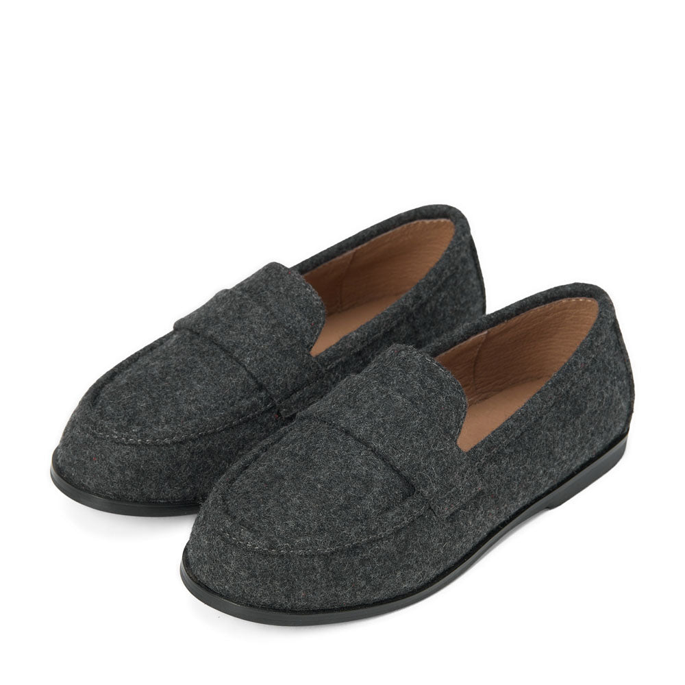 Лоферы Ryan Wool Dark Grey