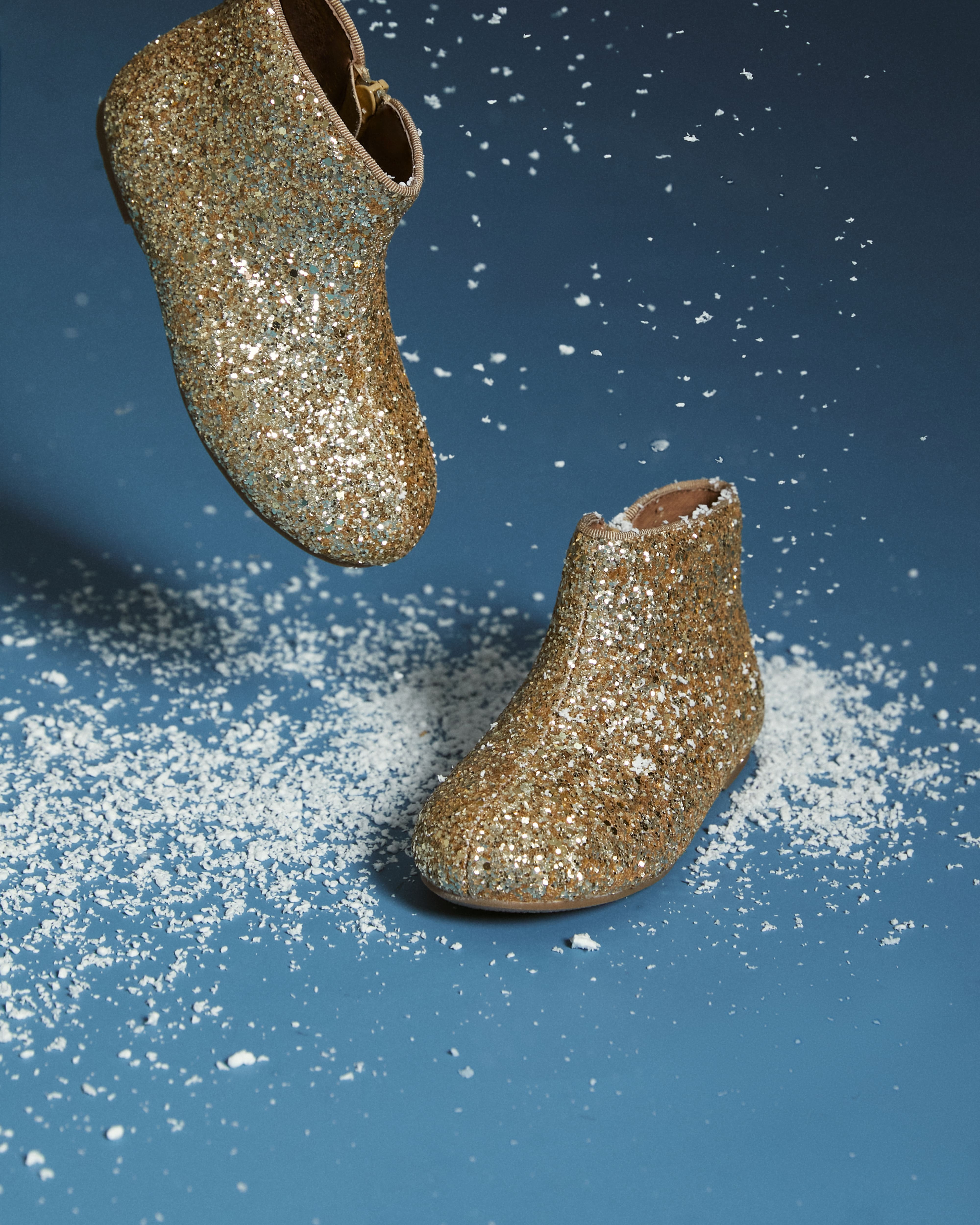 Ботинки Chiara Glitter Gold