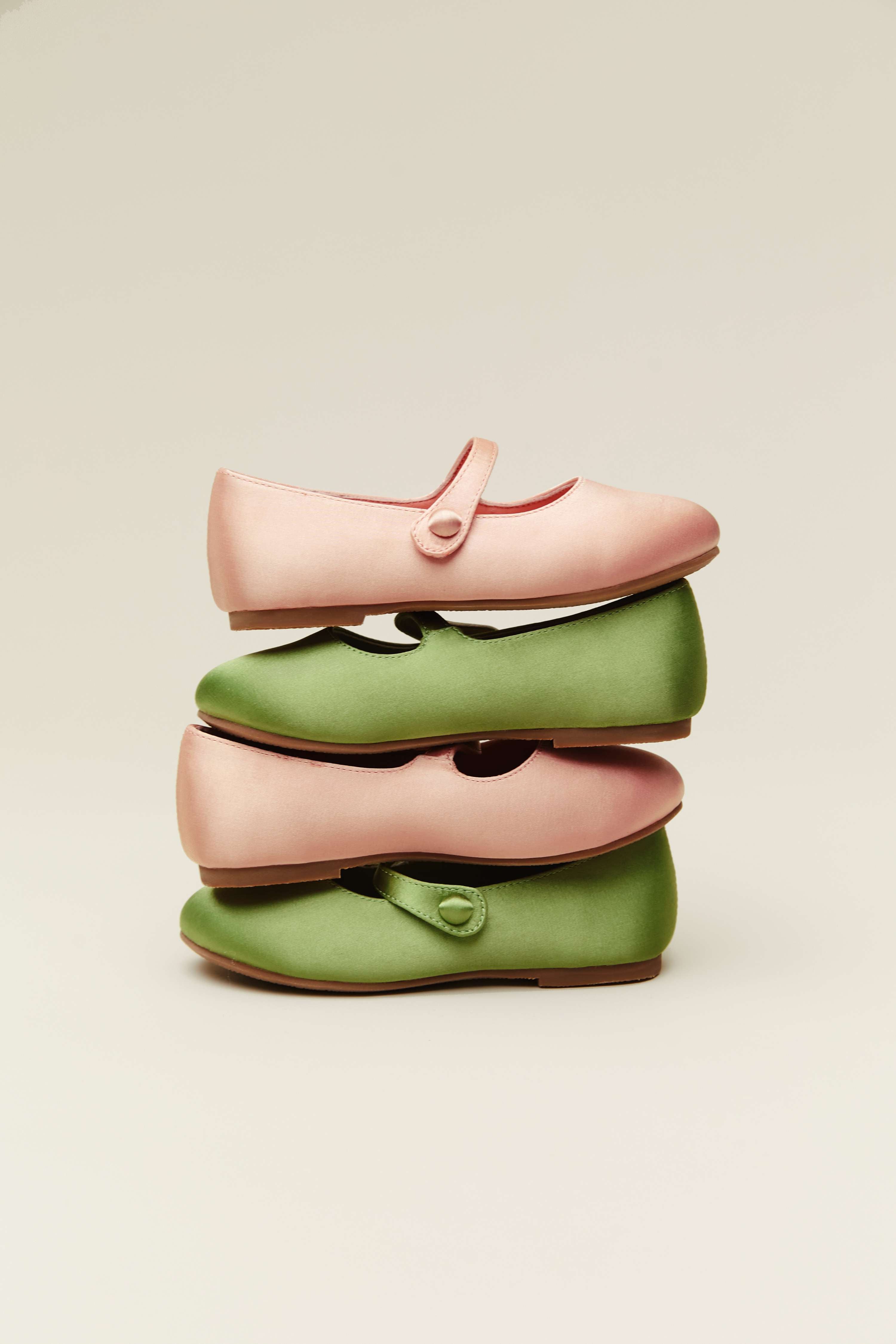 Туфли Elin Satin Green