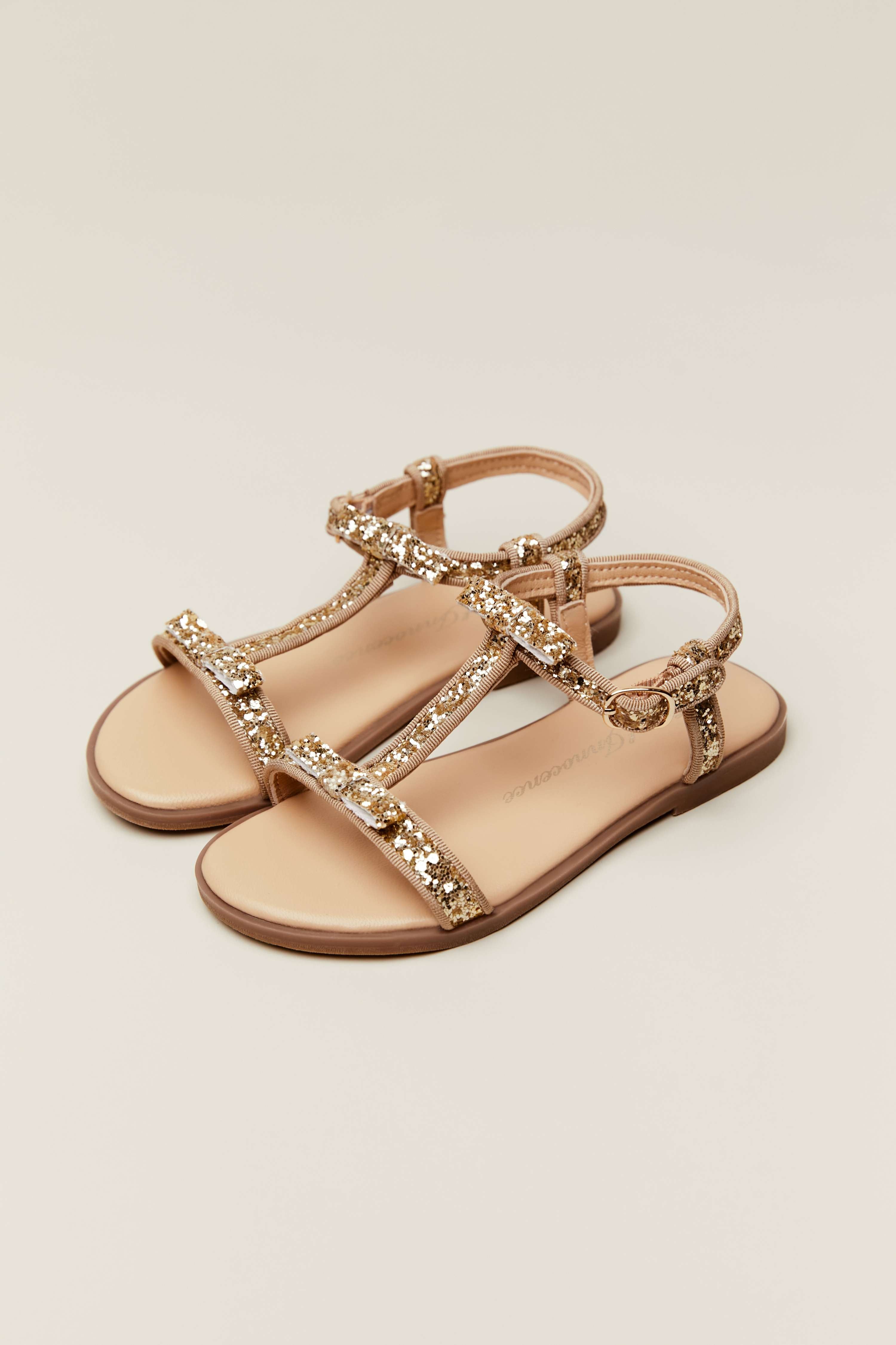 Сандалии Nell Gold