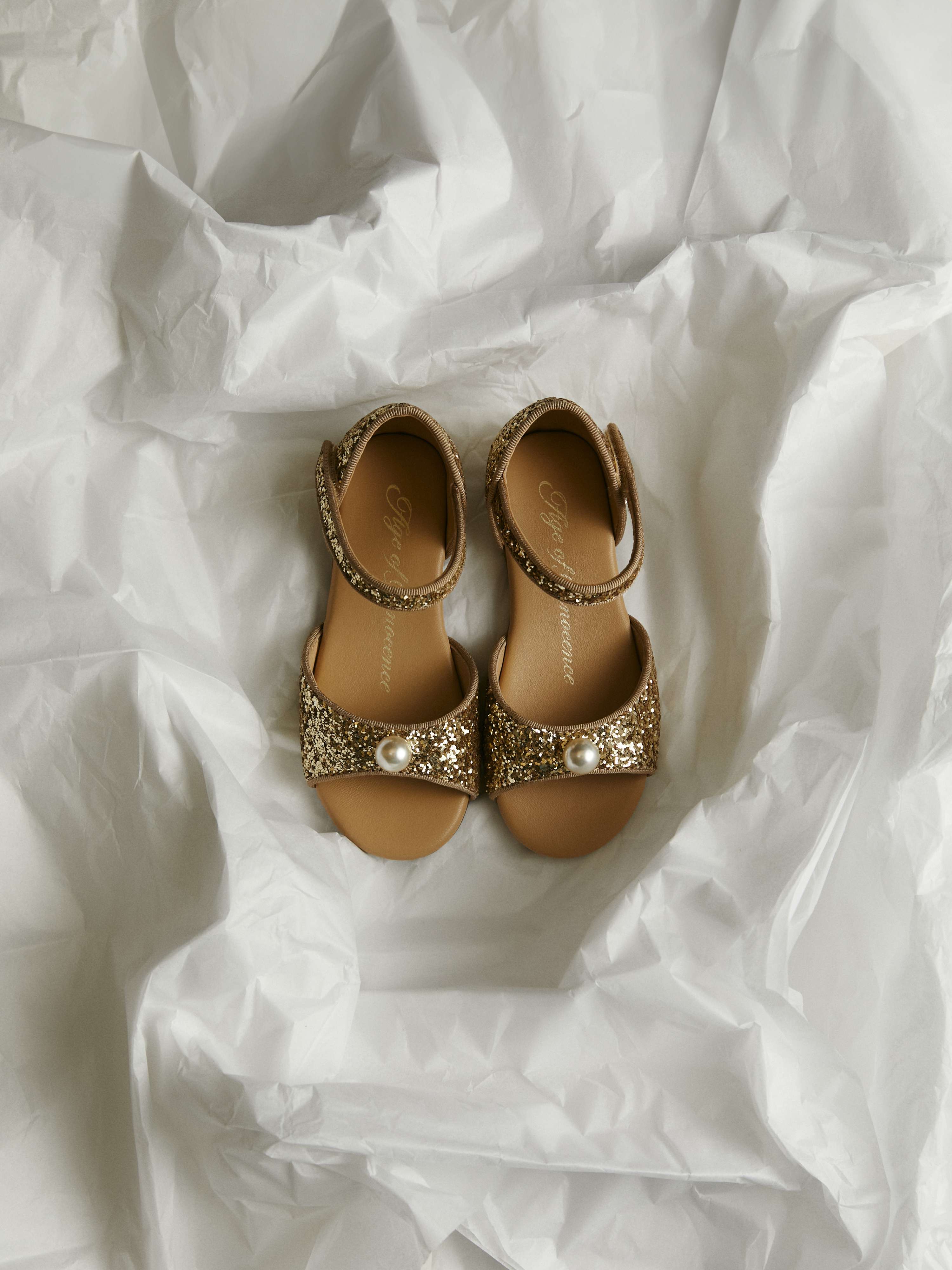 Сандалии Mila Glitter Gold