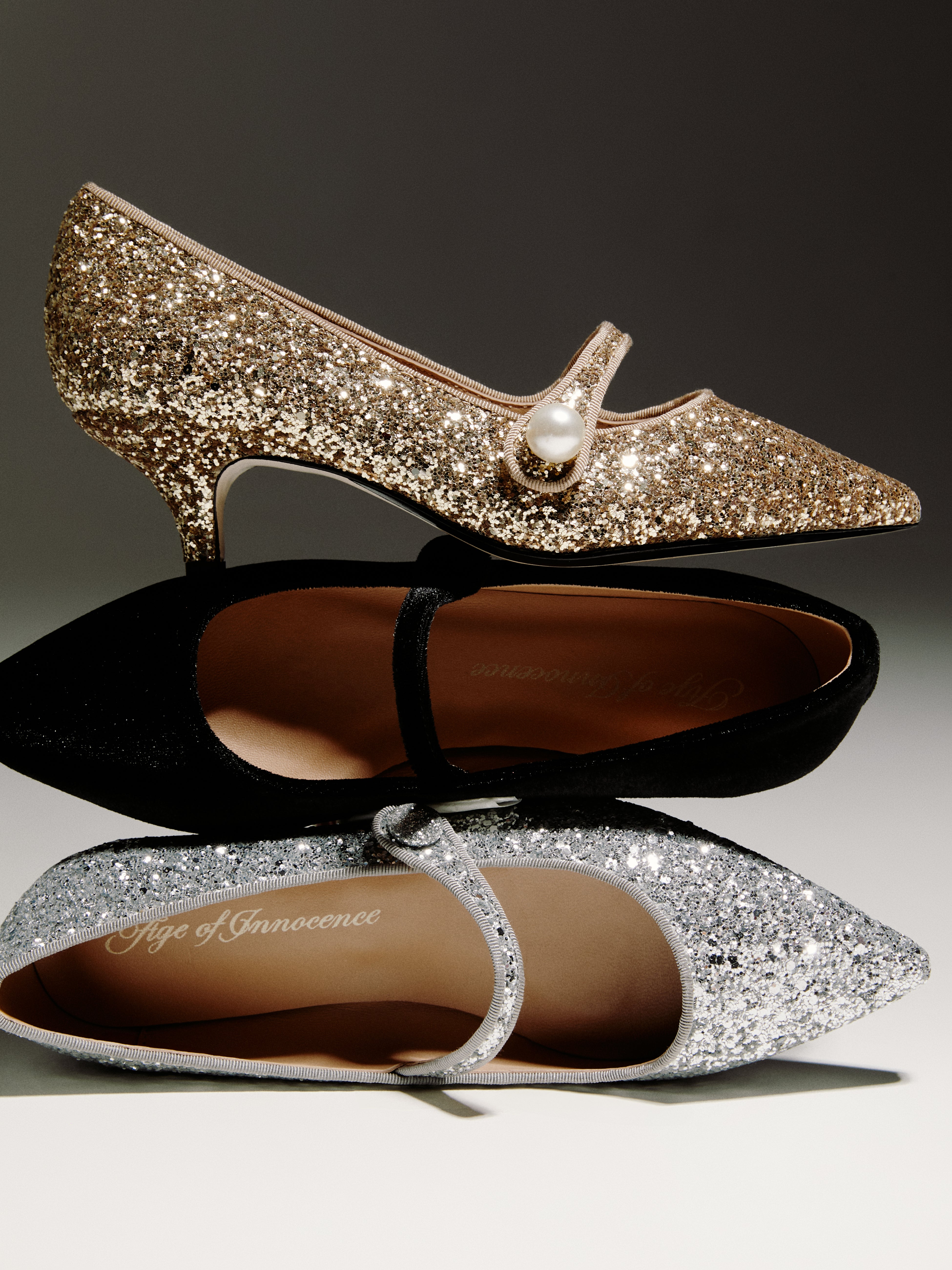 Туфли Thea Glitter Silver