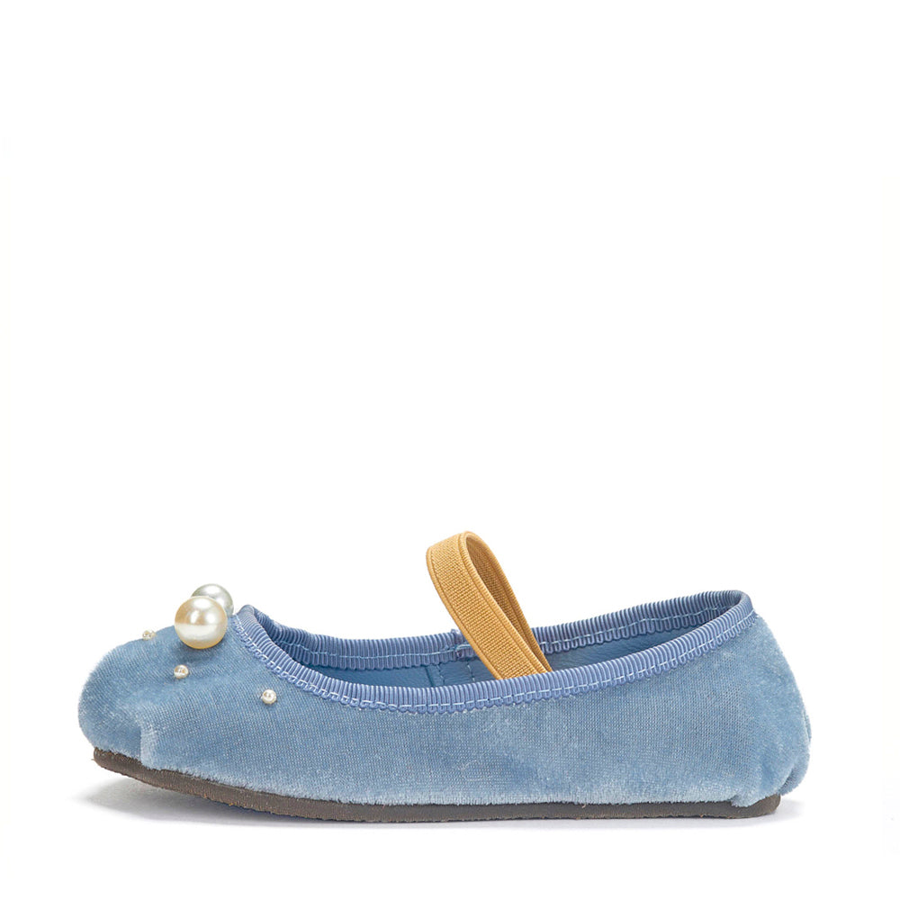 Голубые балетки Zelda Blue от Age of Innocence.