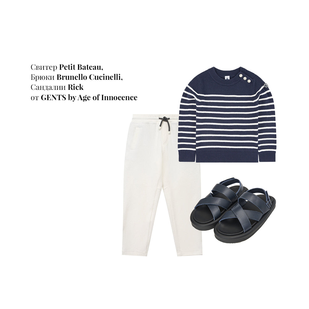 Сандалии Rick Navy