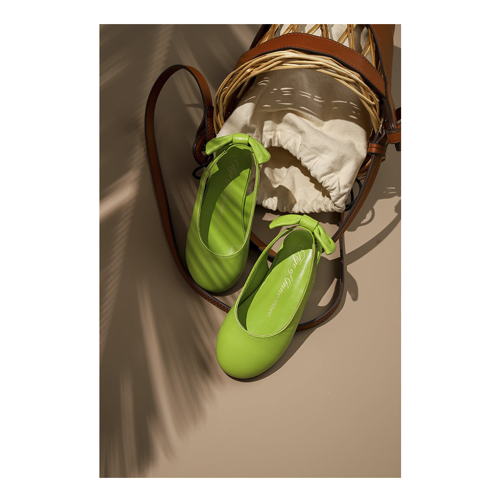 Сандалии Amelie Leather Green