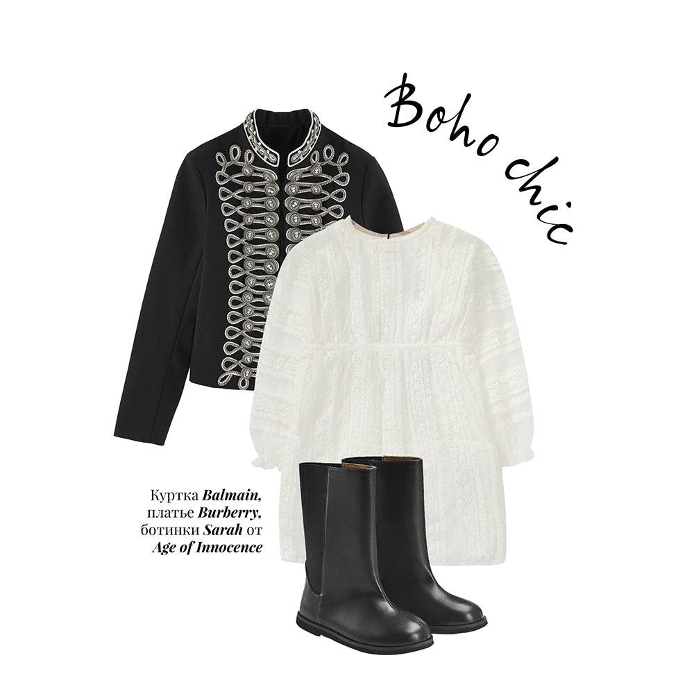 Сапожки Sarah Black