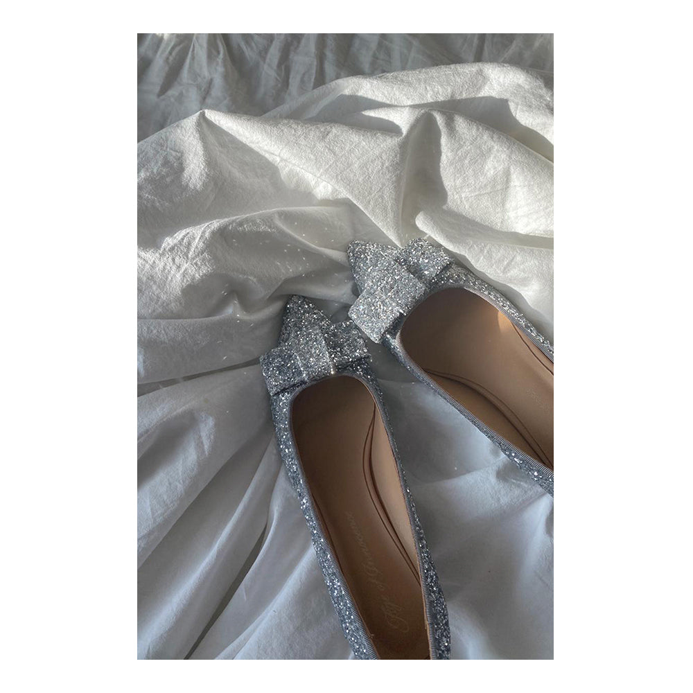 Туфли Jacqueline Glitter Silver