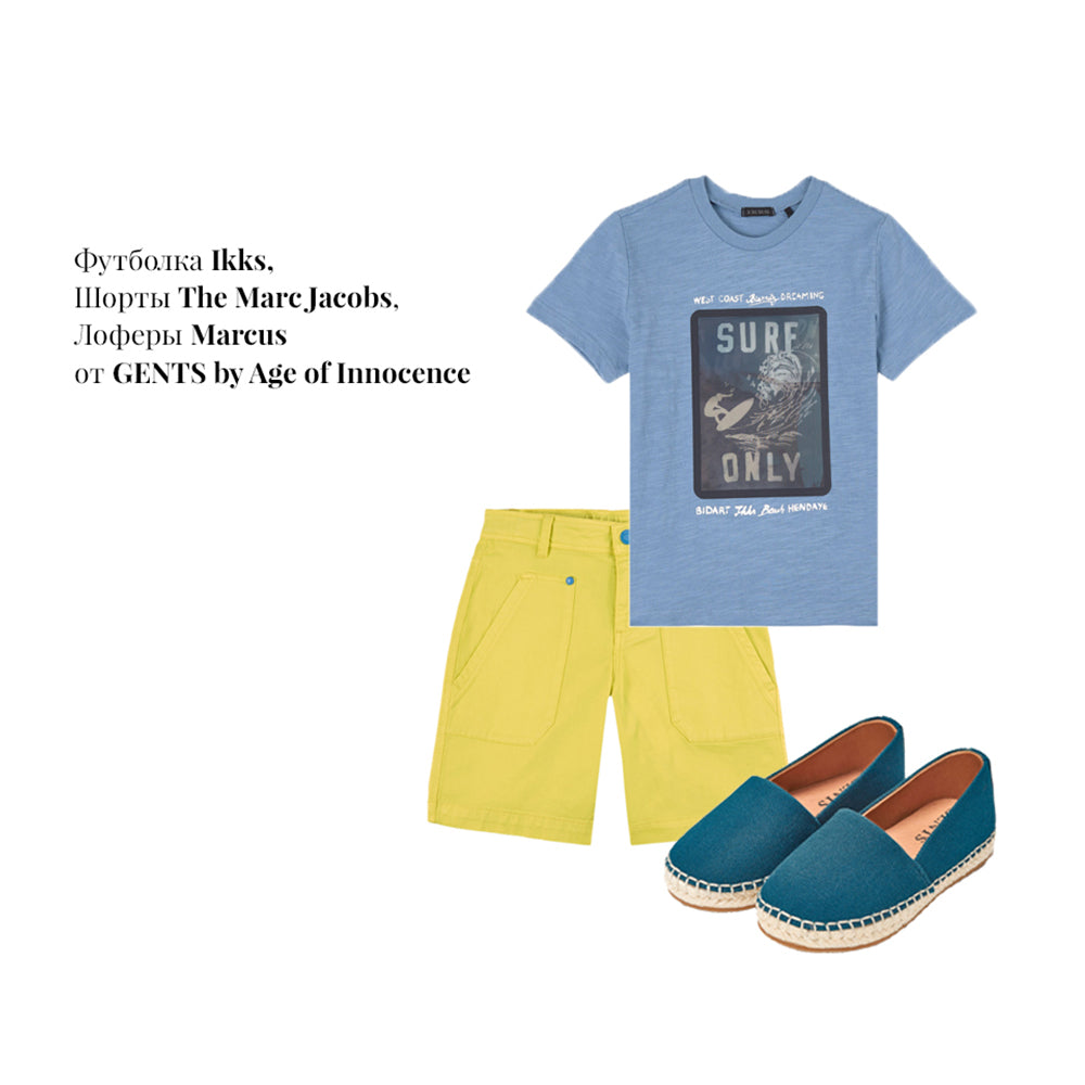 Лоферы Marcus Navy