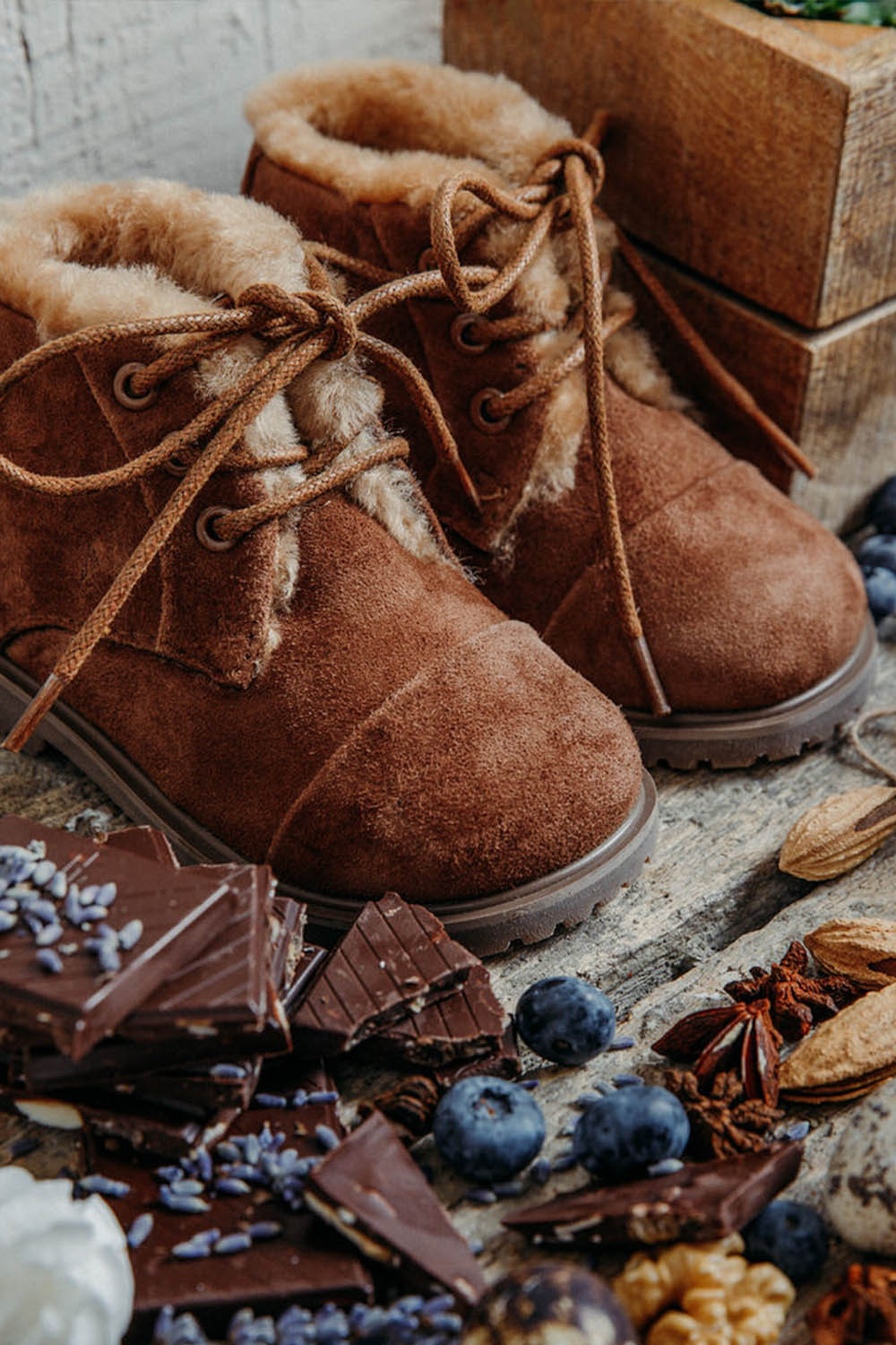 Ботинки Zoey Camel