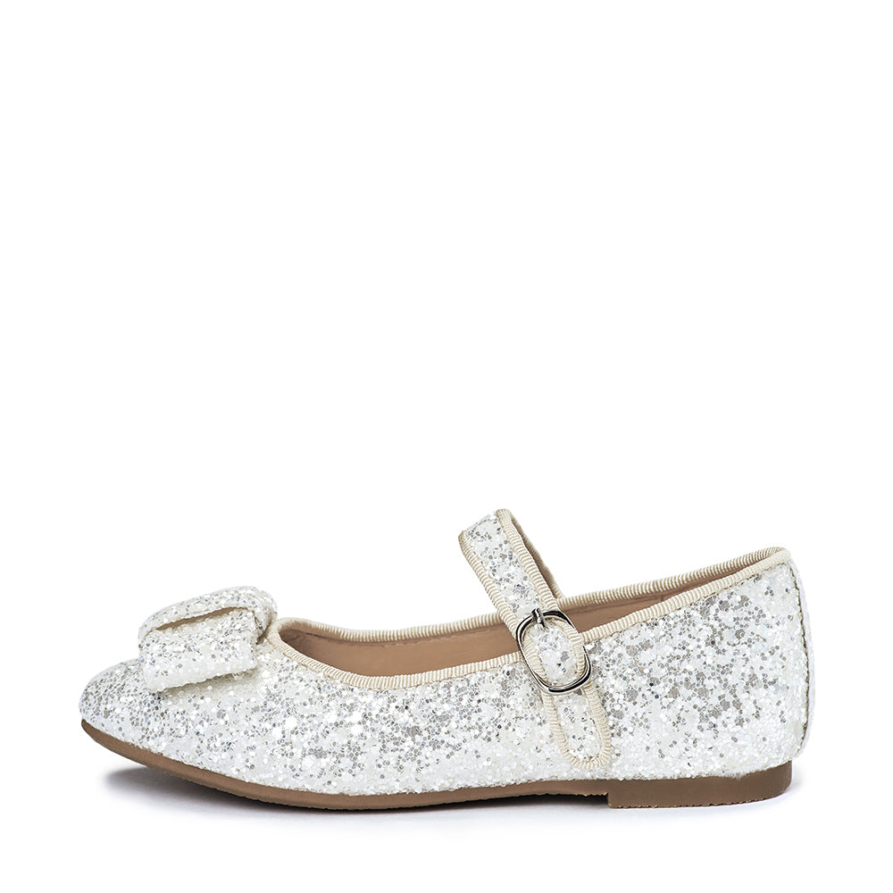 Туфли Ellen Glitter White