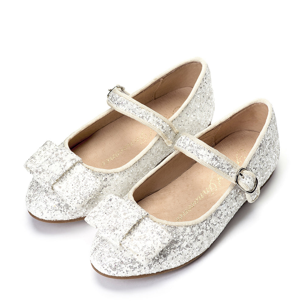 Туфли Ellen Glitter White