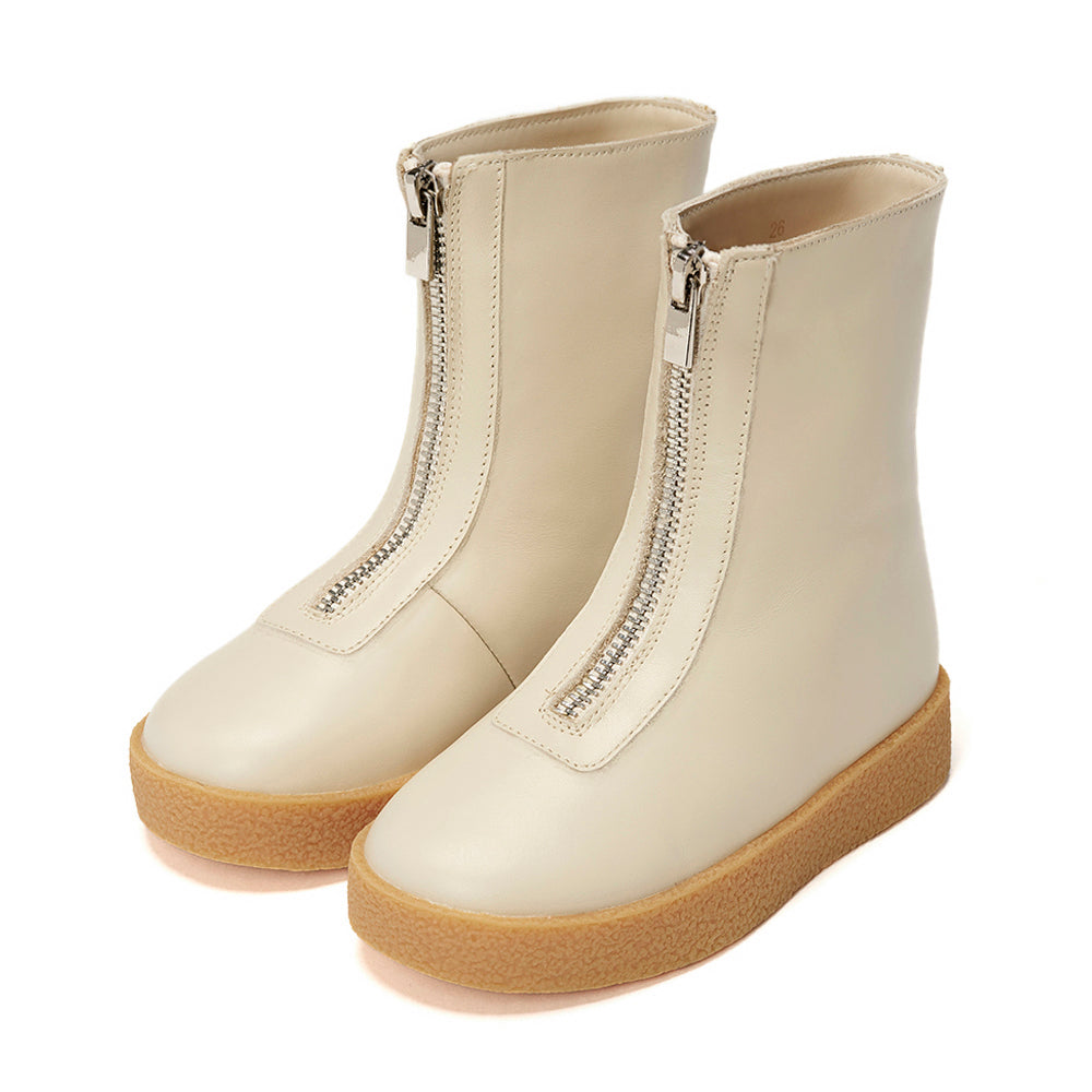 Сапожки Leah Leather High Milk