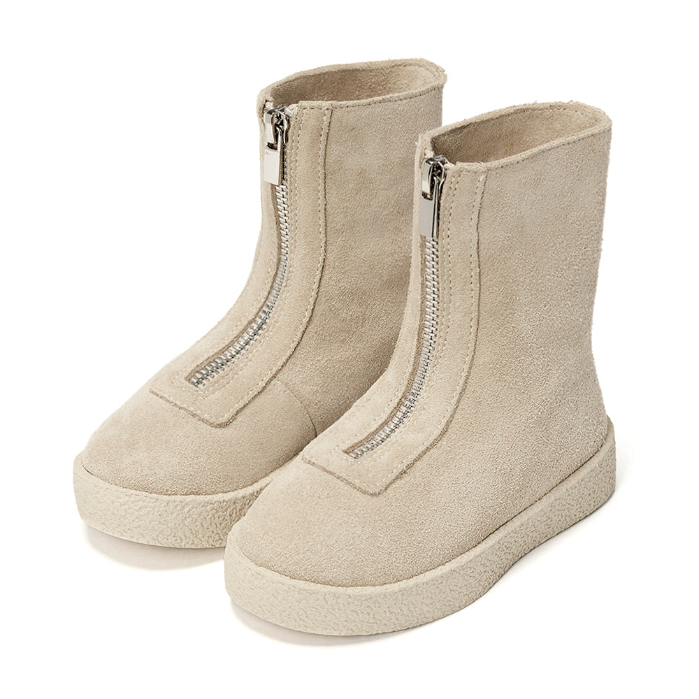 Сапожки Leah Suede High Light Beige