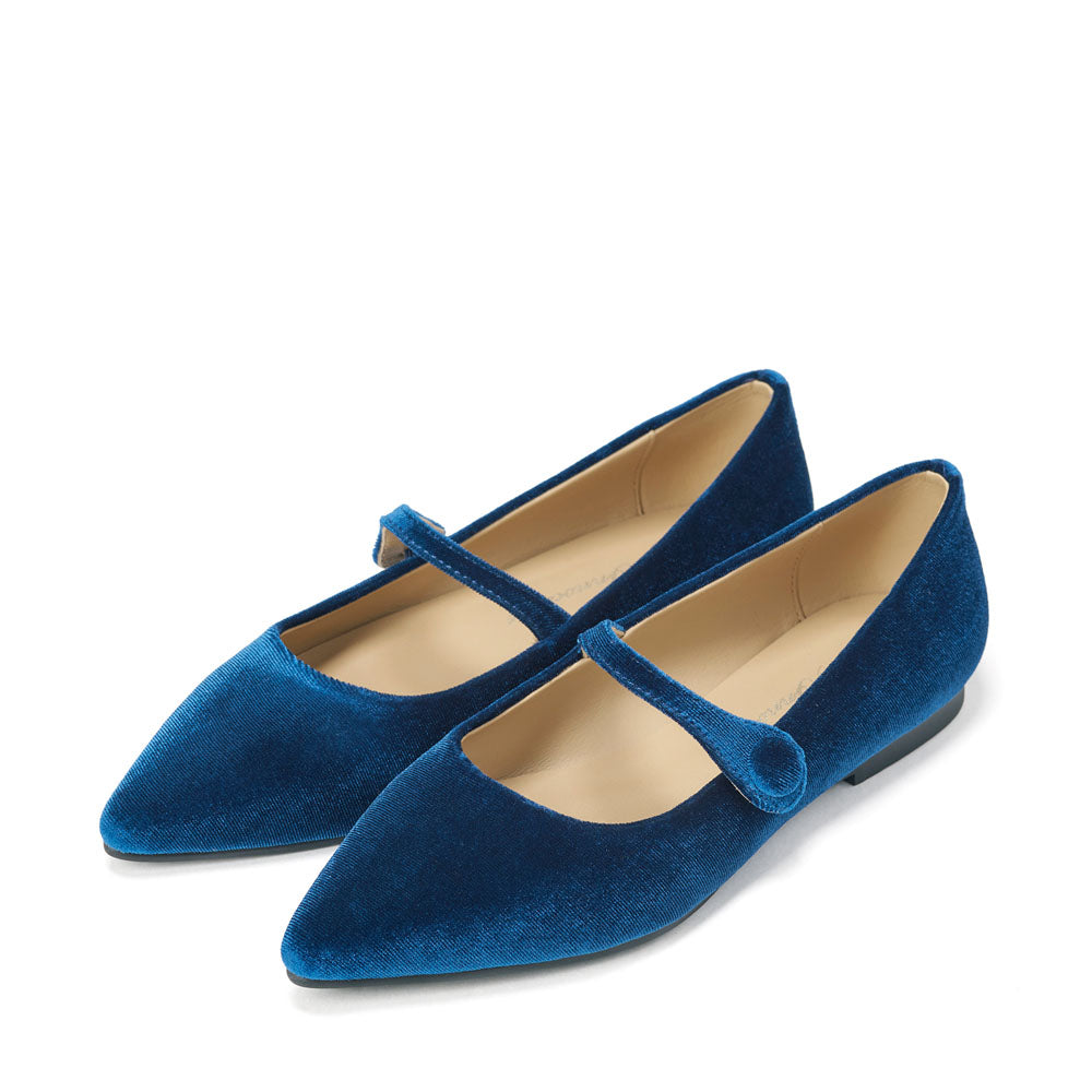 Туфли Thea Velvet Navy